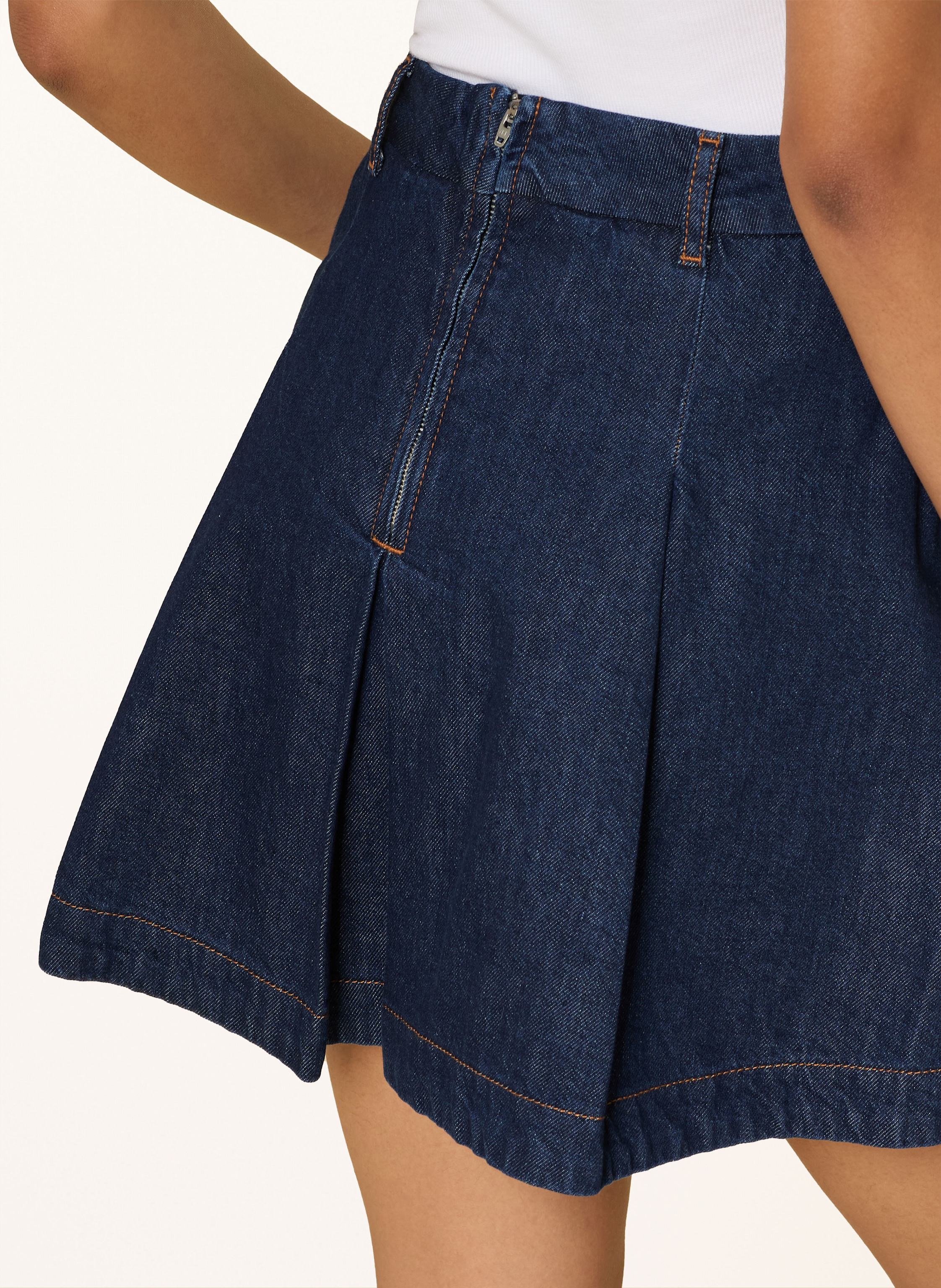 Thumbnail - Marc O'polo Denim Faltenrock blau