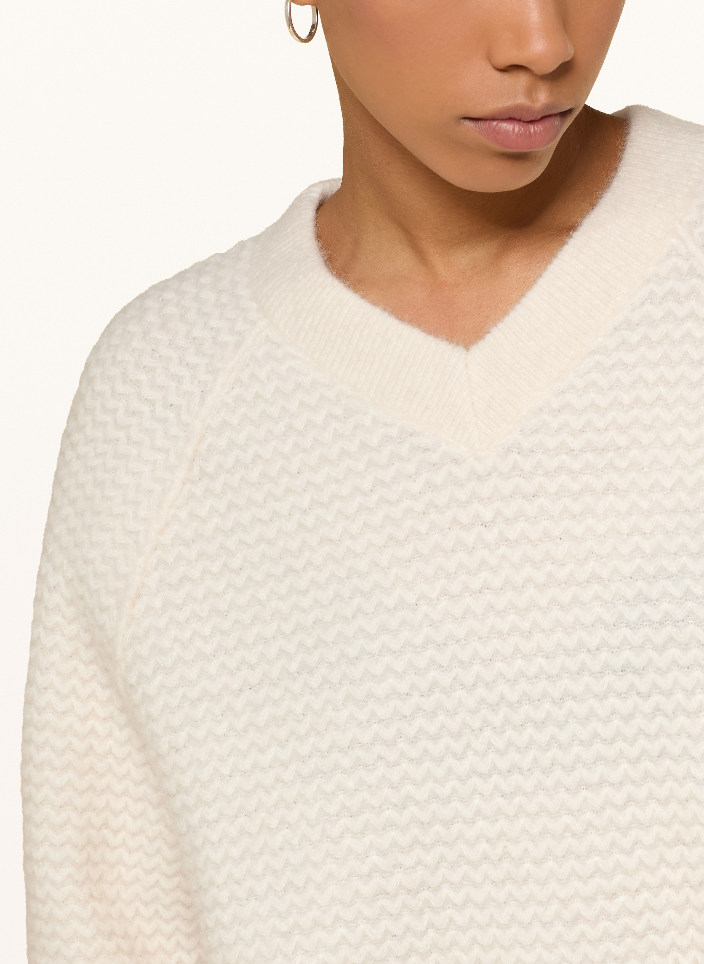 Thumbnail - Marc O'polo Denim Pullover Mit Alpaka weiss