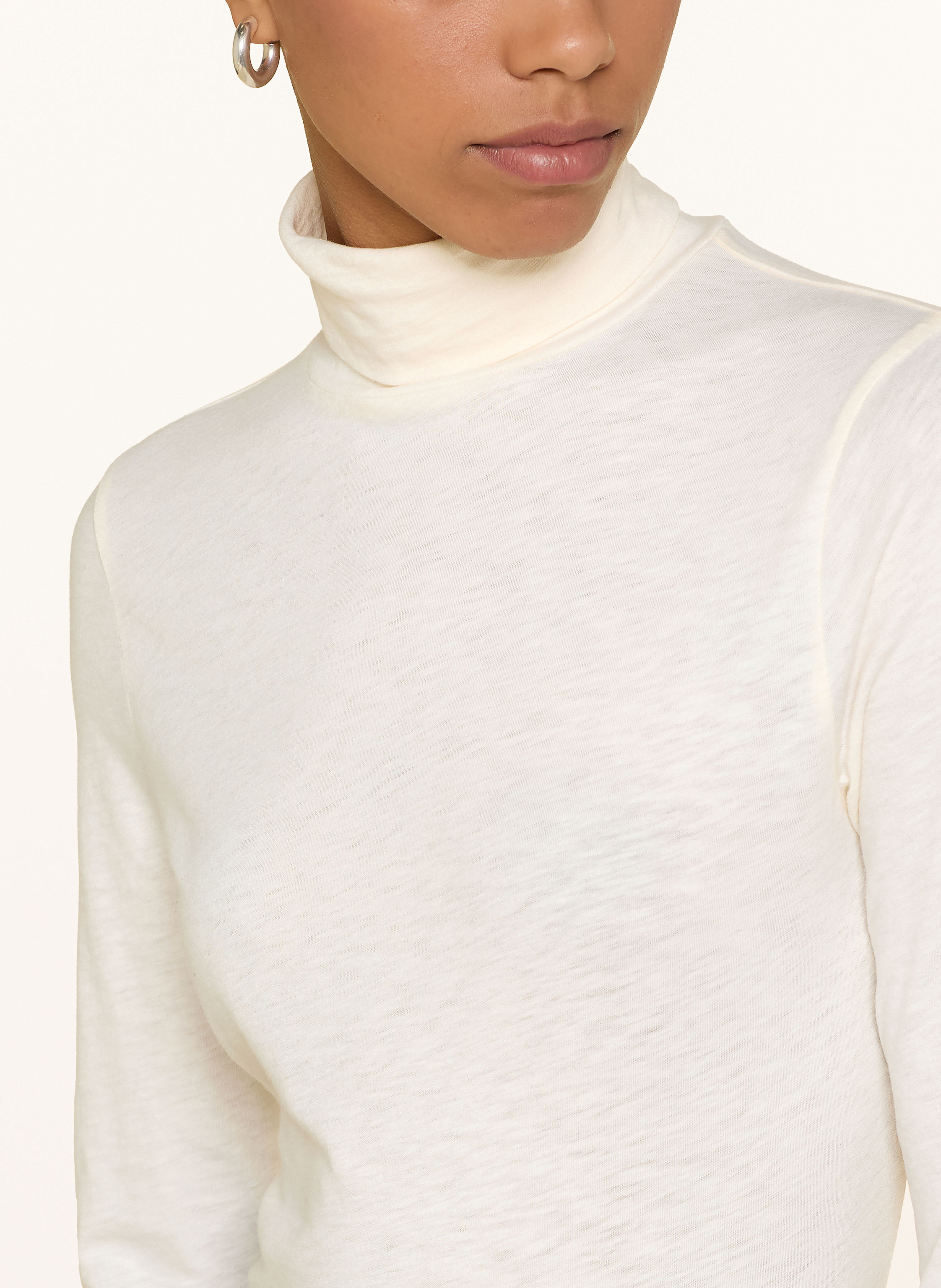 Thumbnail - Marc O'polo Denim Rollkragenshirt weiss