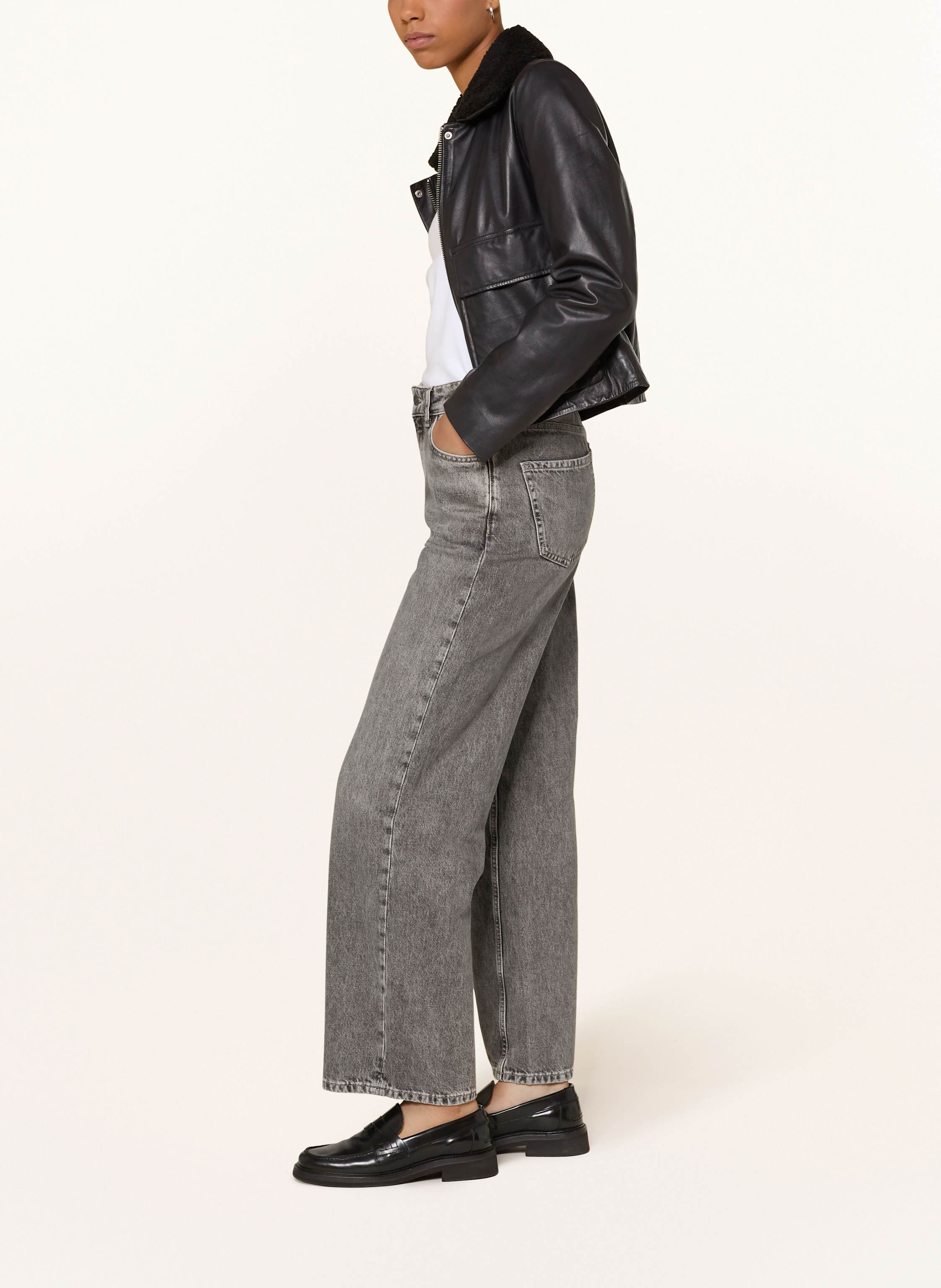 Thumbnail - Marc O'polo Denim Wide Leg Jeans grau