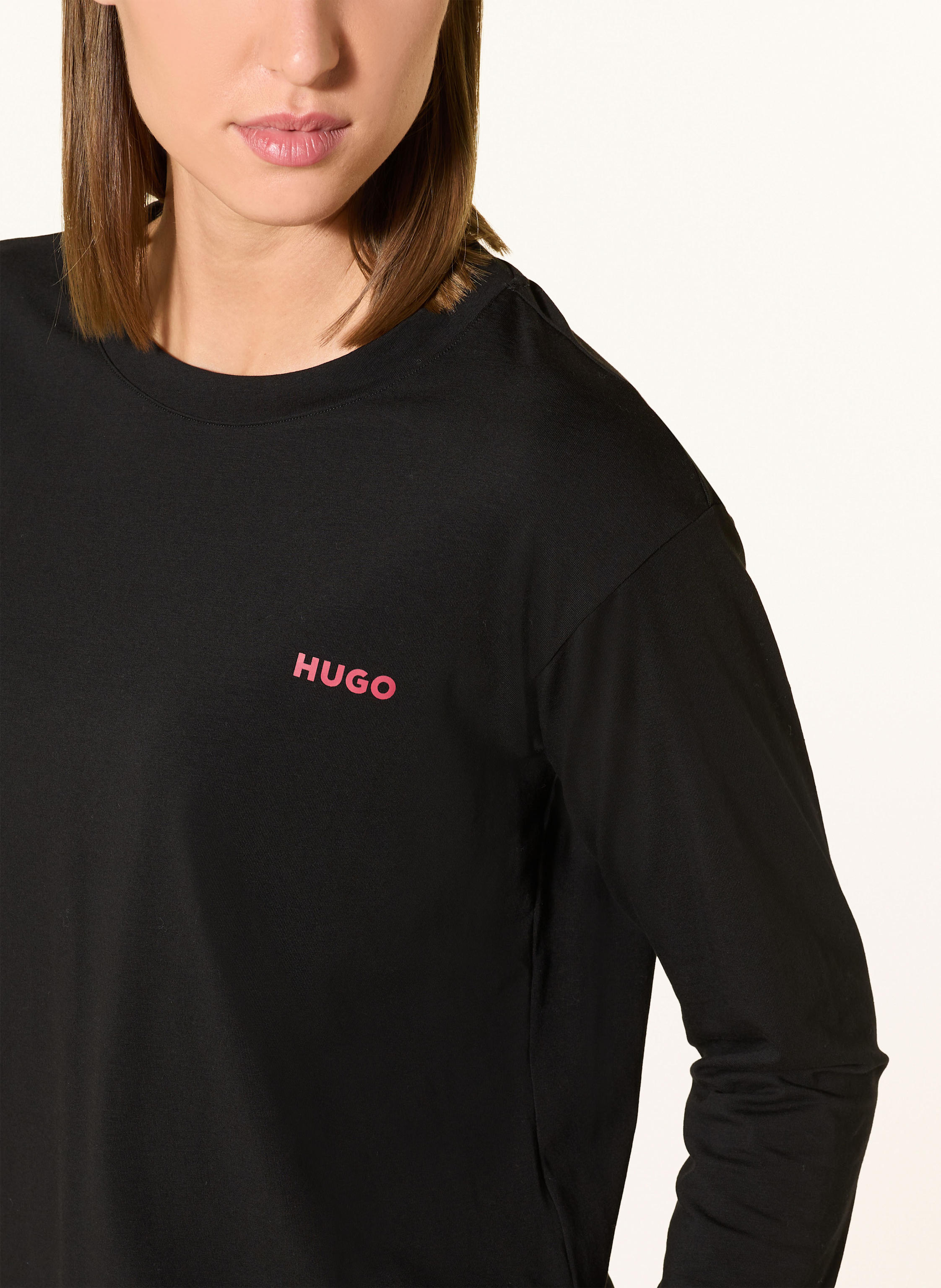 Thumbnail - Hugo Schlafshirt Hugo Id schwarz