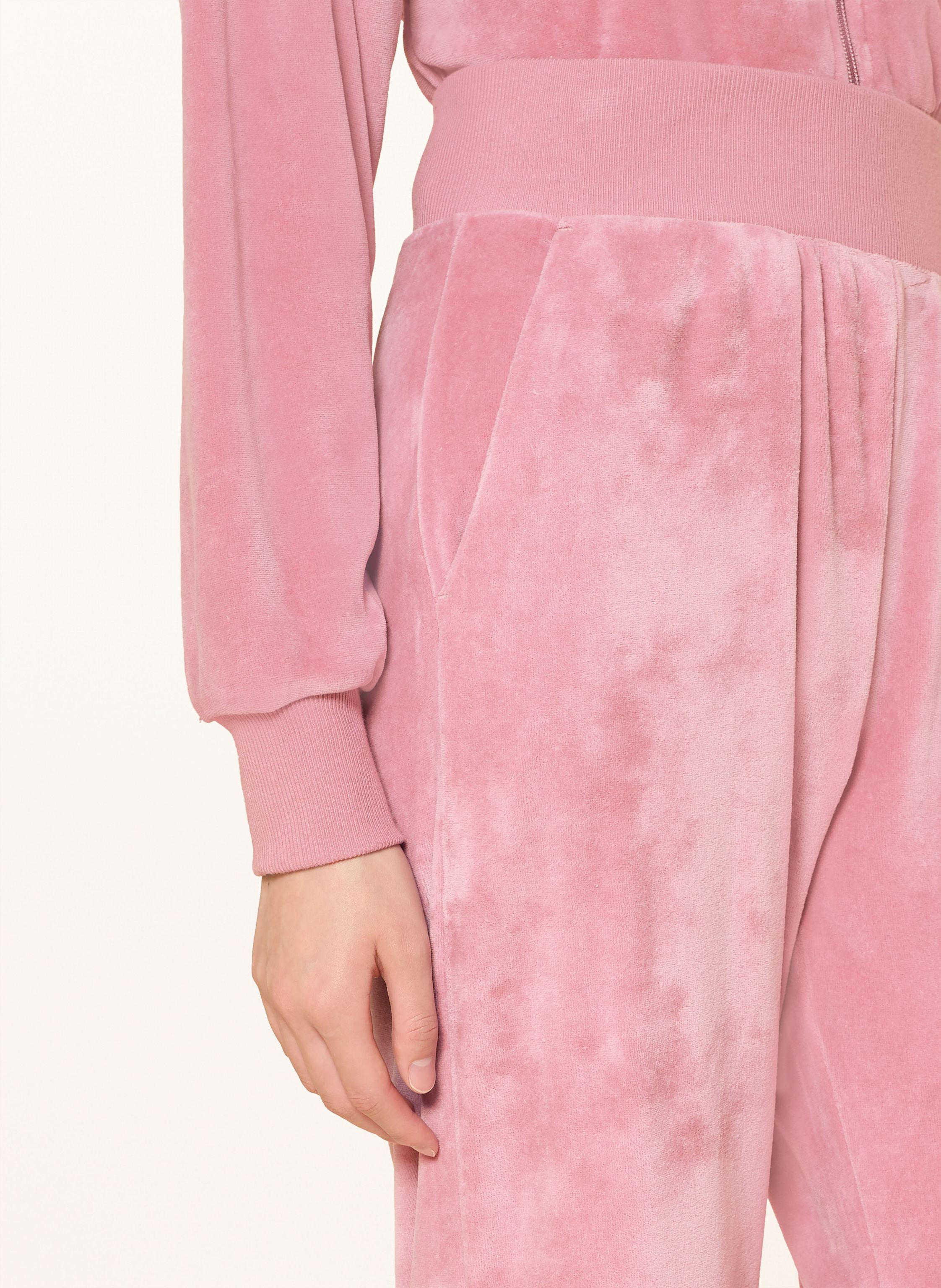 Thumbnail - Hugo Lounge-Hose Velvet Aus Nicki rosa