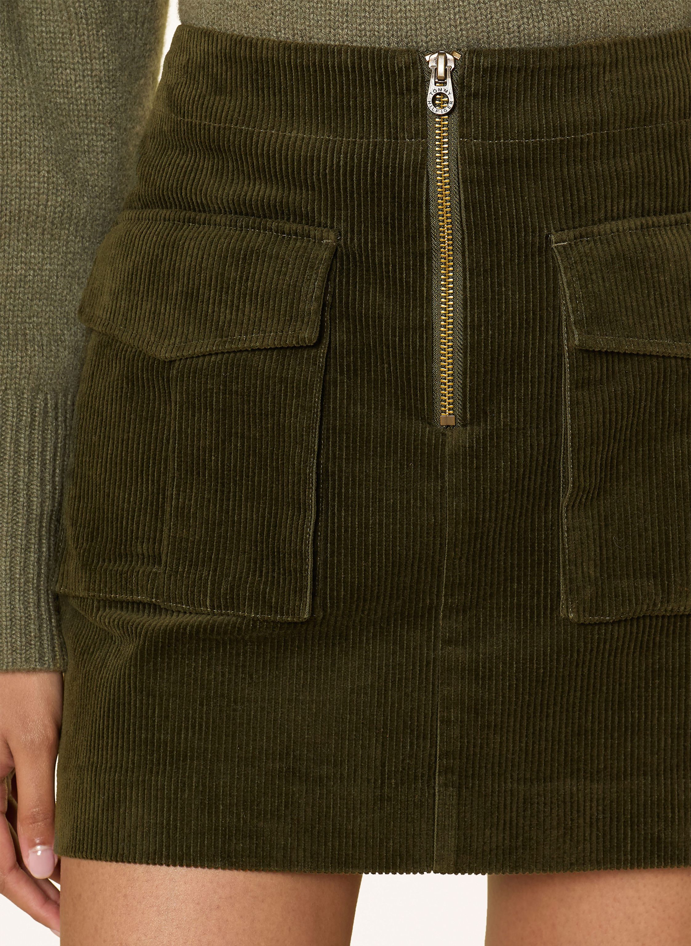 Thumbnail - Tommy Hilfiger Cordrock gruen