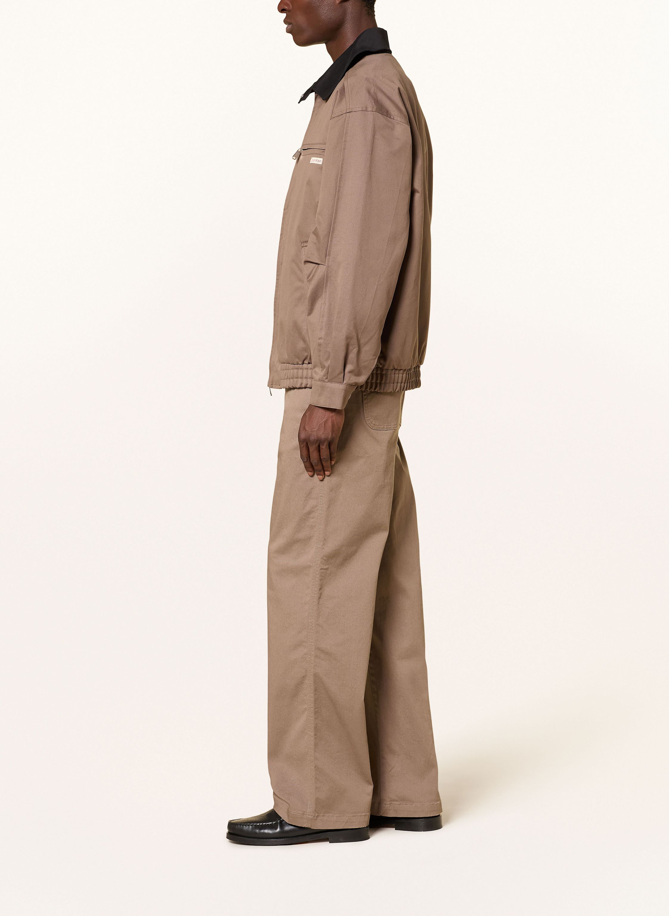 Thumbnail - Calvin Klein Jeans Chino Baggy Relaxed Fit braun