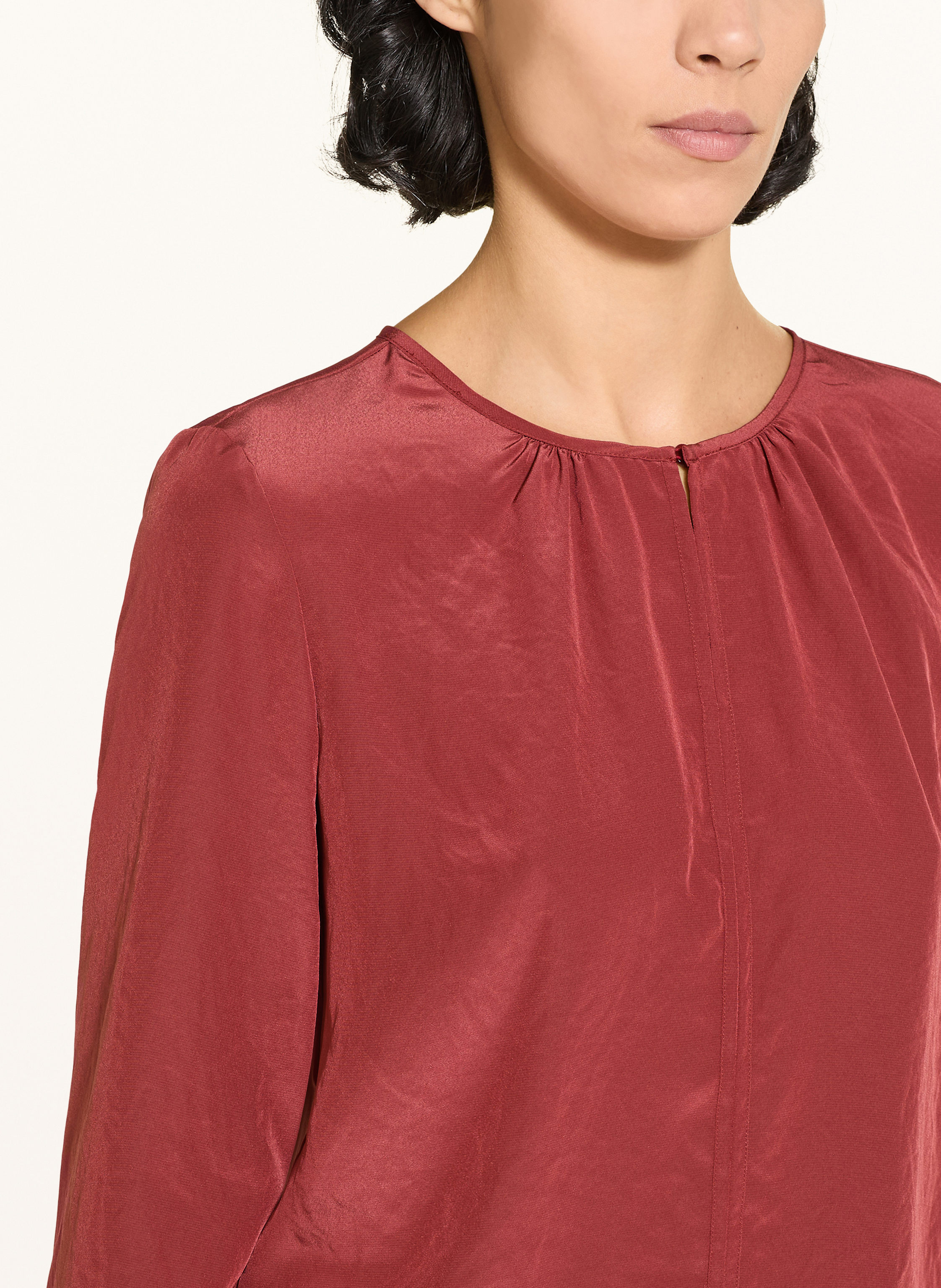 Thumbnail - Luisa Cerano Blusenshirt Mit 3/4-Arm rot