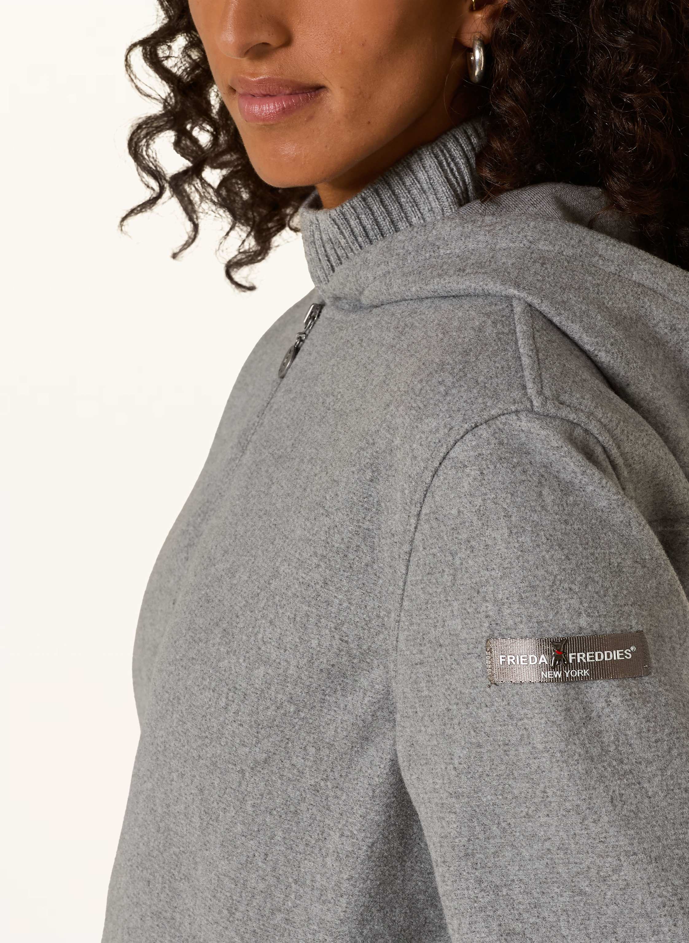 Thumbnail - Frieda & Freddies Mantel Fanny grau