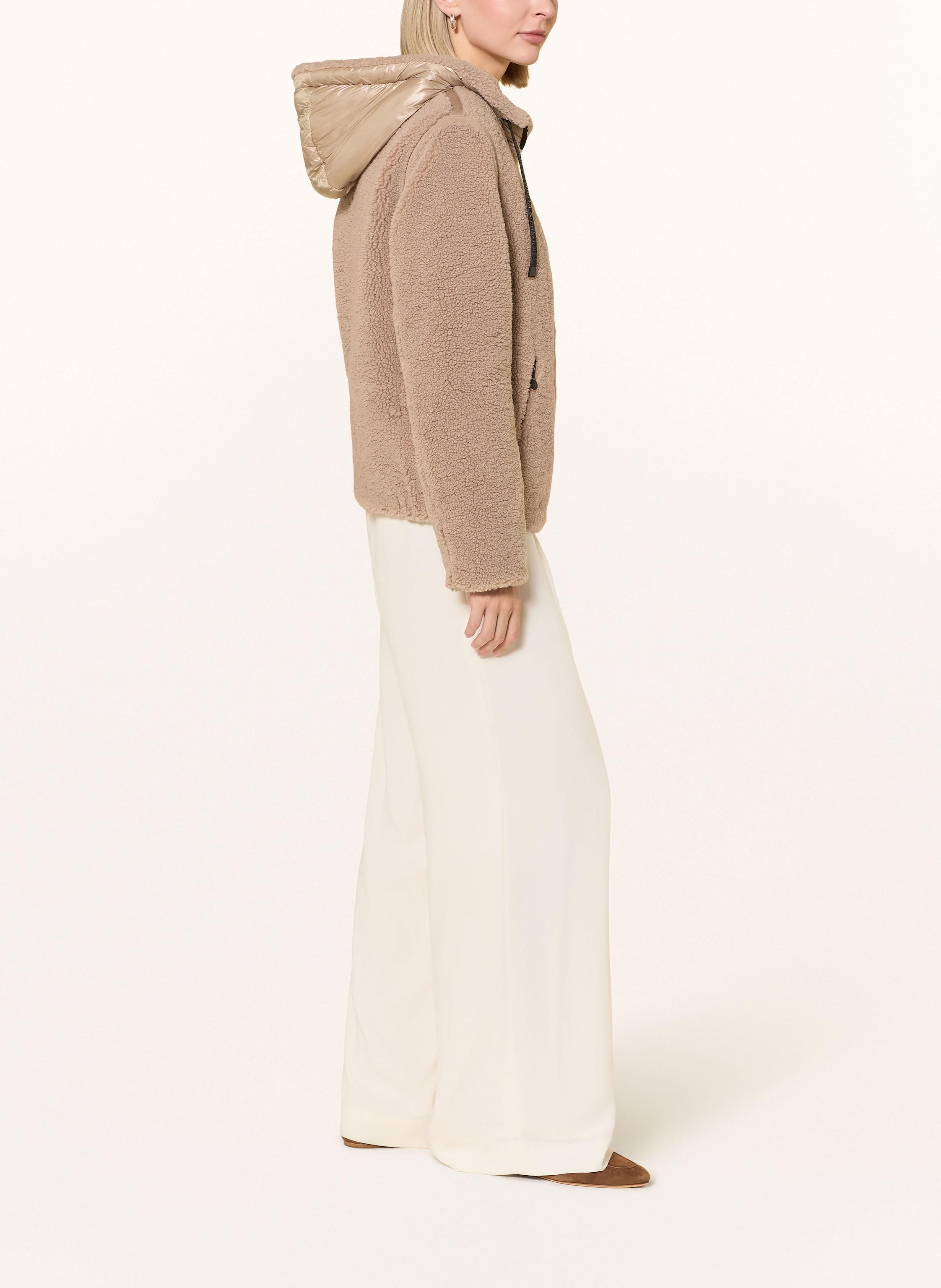 Thumbnail - Frieda & Freddies Teddyfell-Jacke Chuck beige