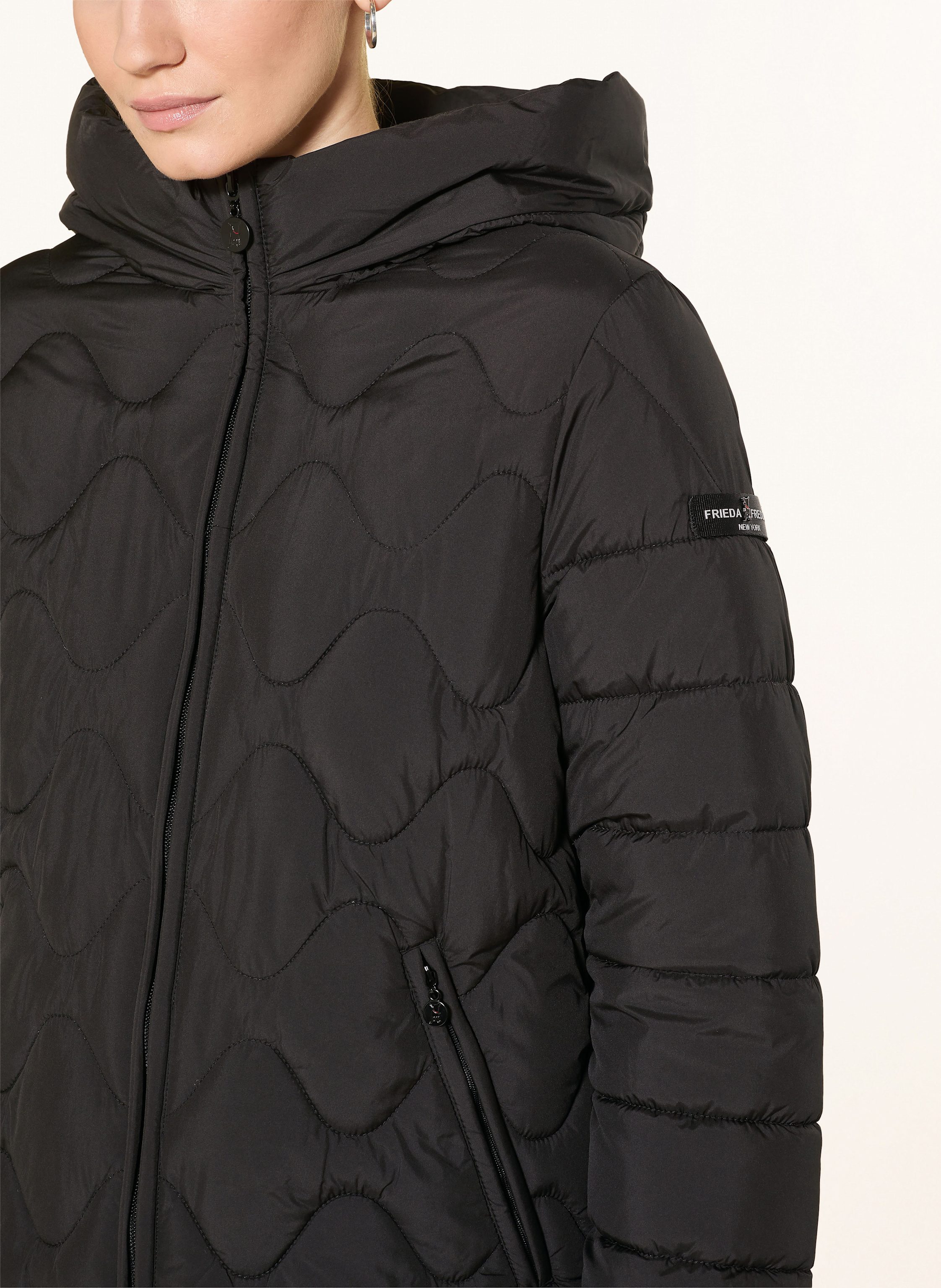 Thumbnail - Frieda & Freddies Steppjacke Polly schwarz