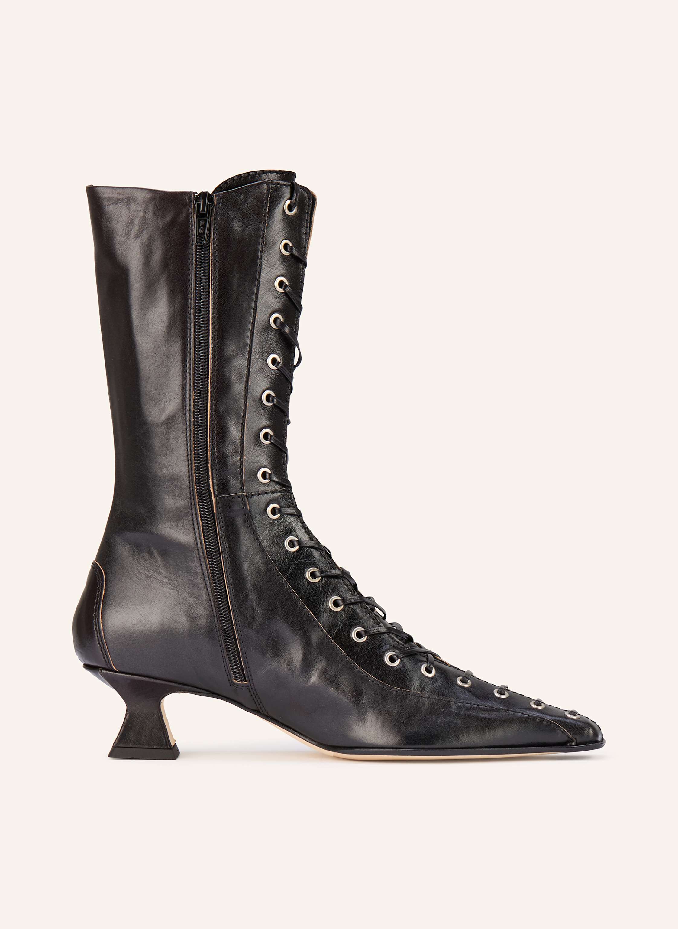 Thumbnail - Miista Schnürstiefeletten Emile schwarz