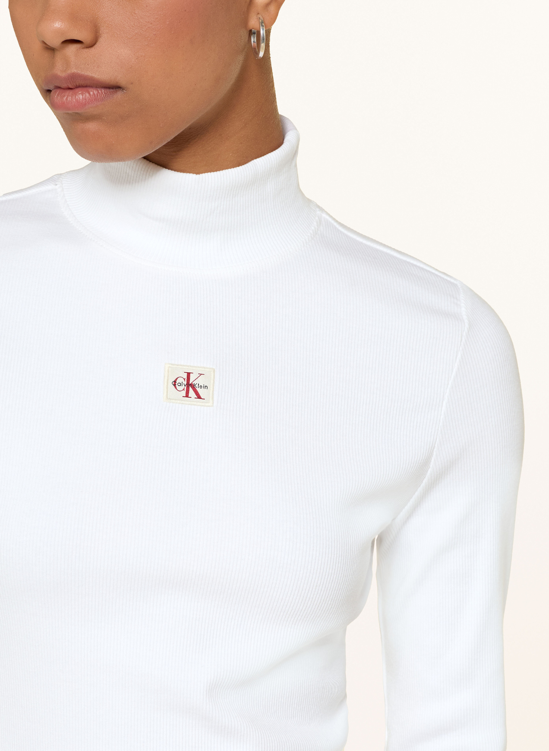 Thumbnail - Calvin Klein Jeans Longsleeve weiss