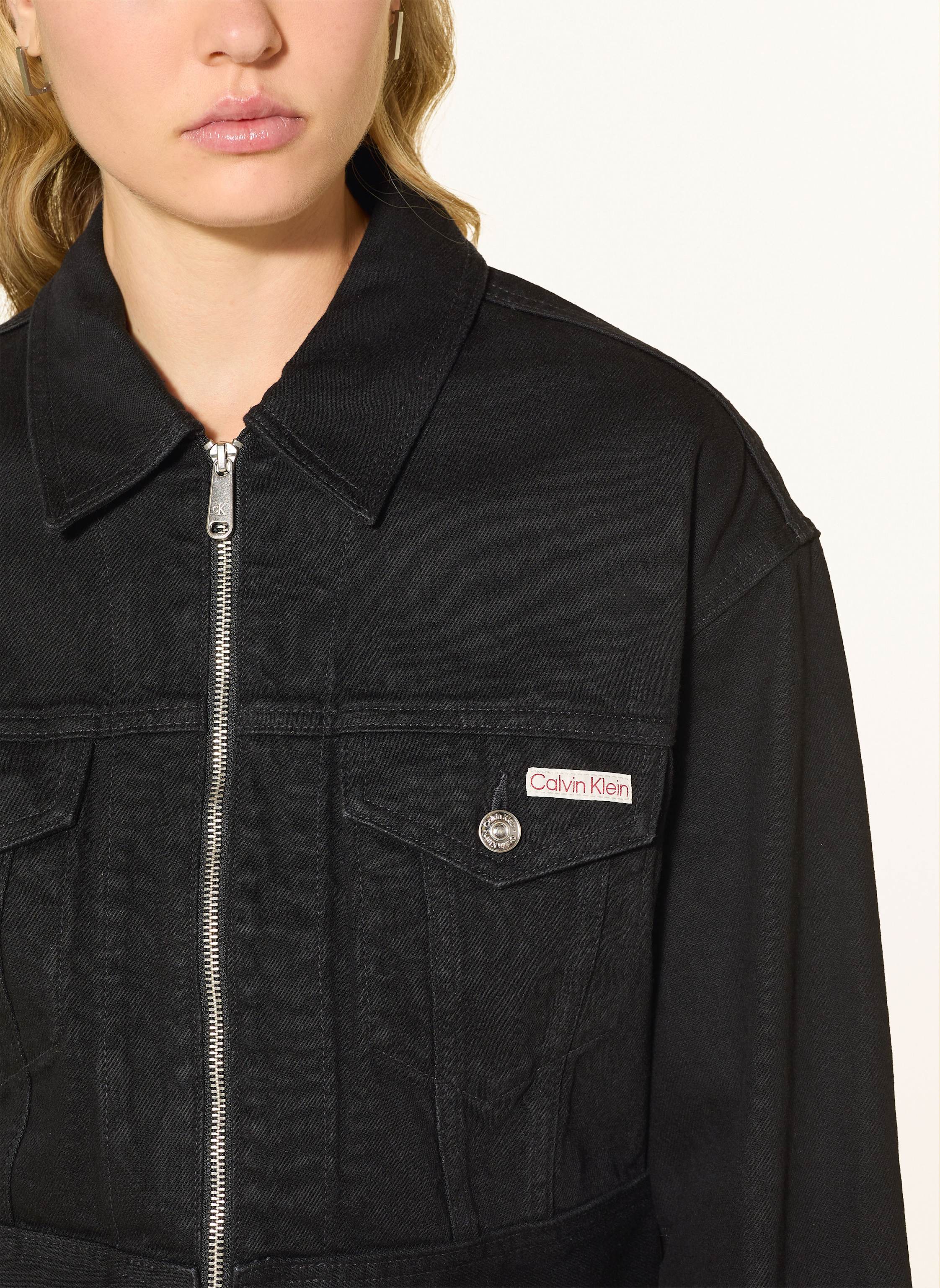 Thumbnail - Calvin Klein Jeans Jeansjacke schwarz