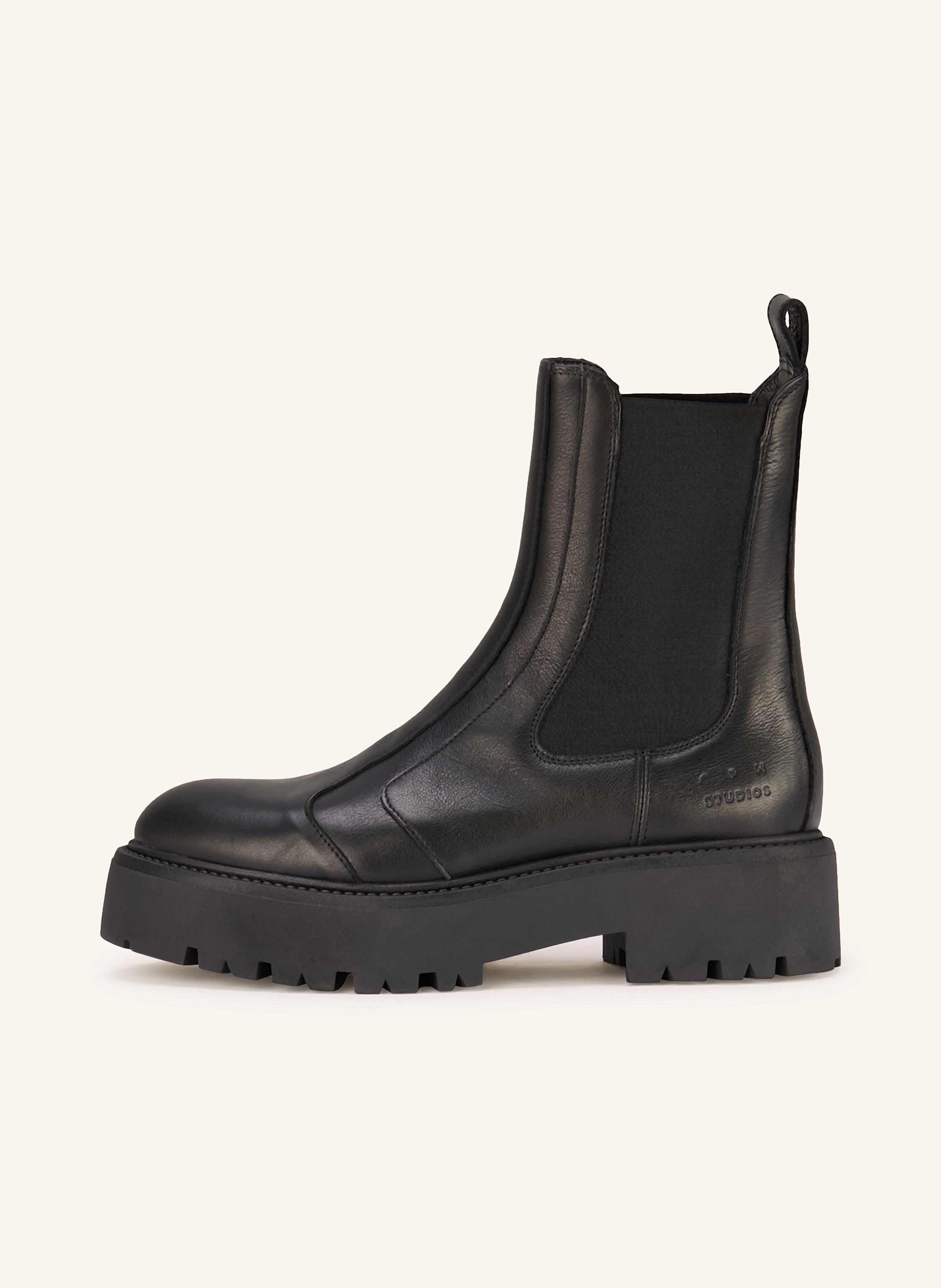 Thumbnail - Copenhagen Studios Chelsea-Boots cph715 schwarz
