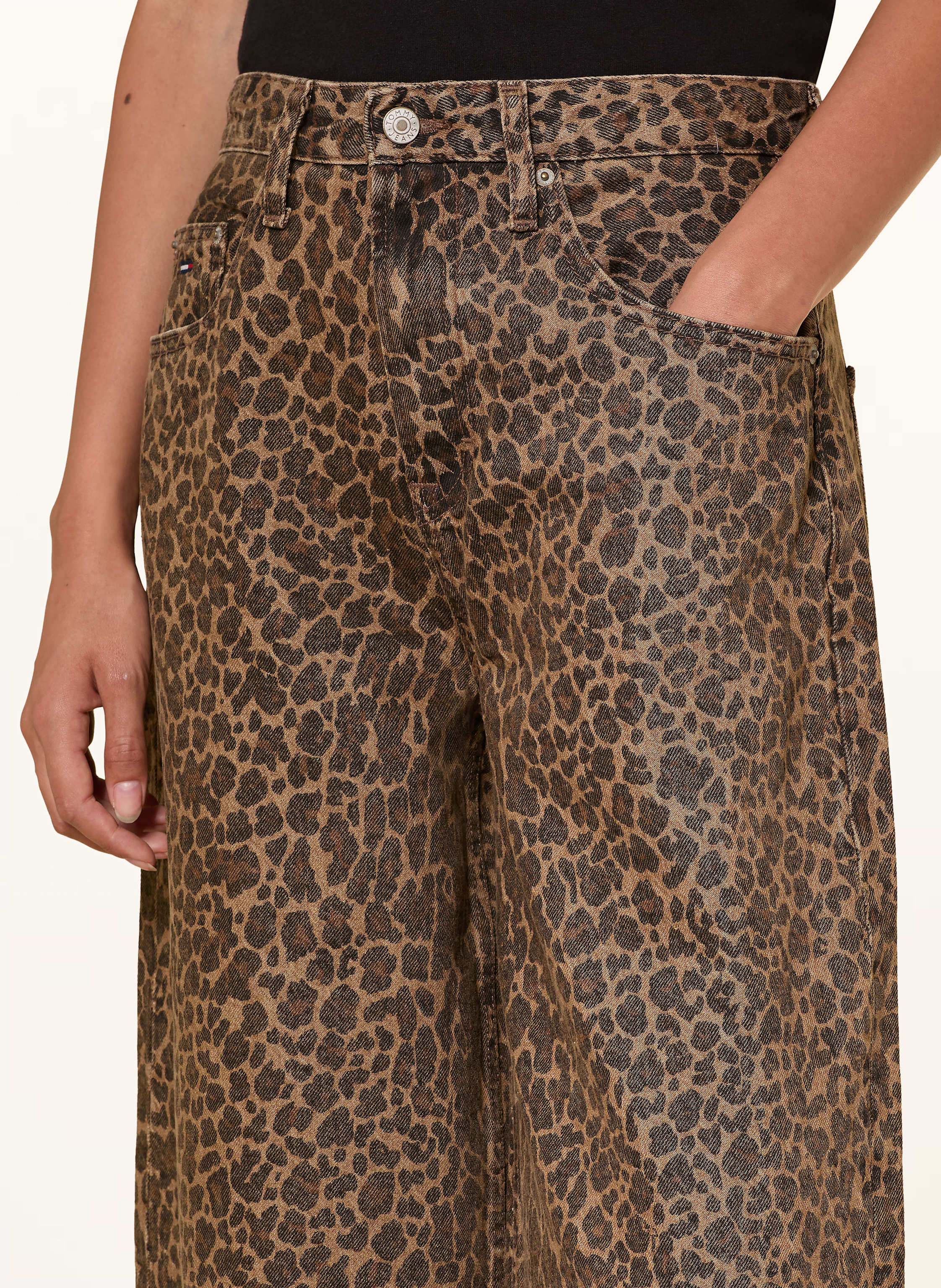 Thumbnail - Tommy Jeans Wide Leg Jeans Charlie braun