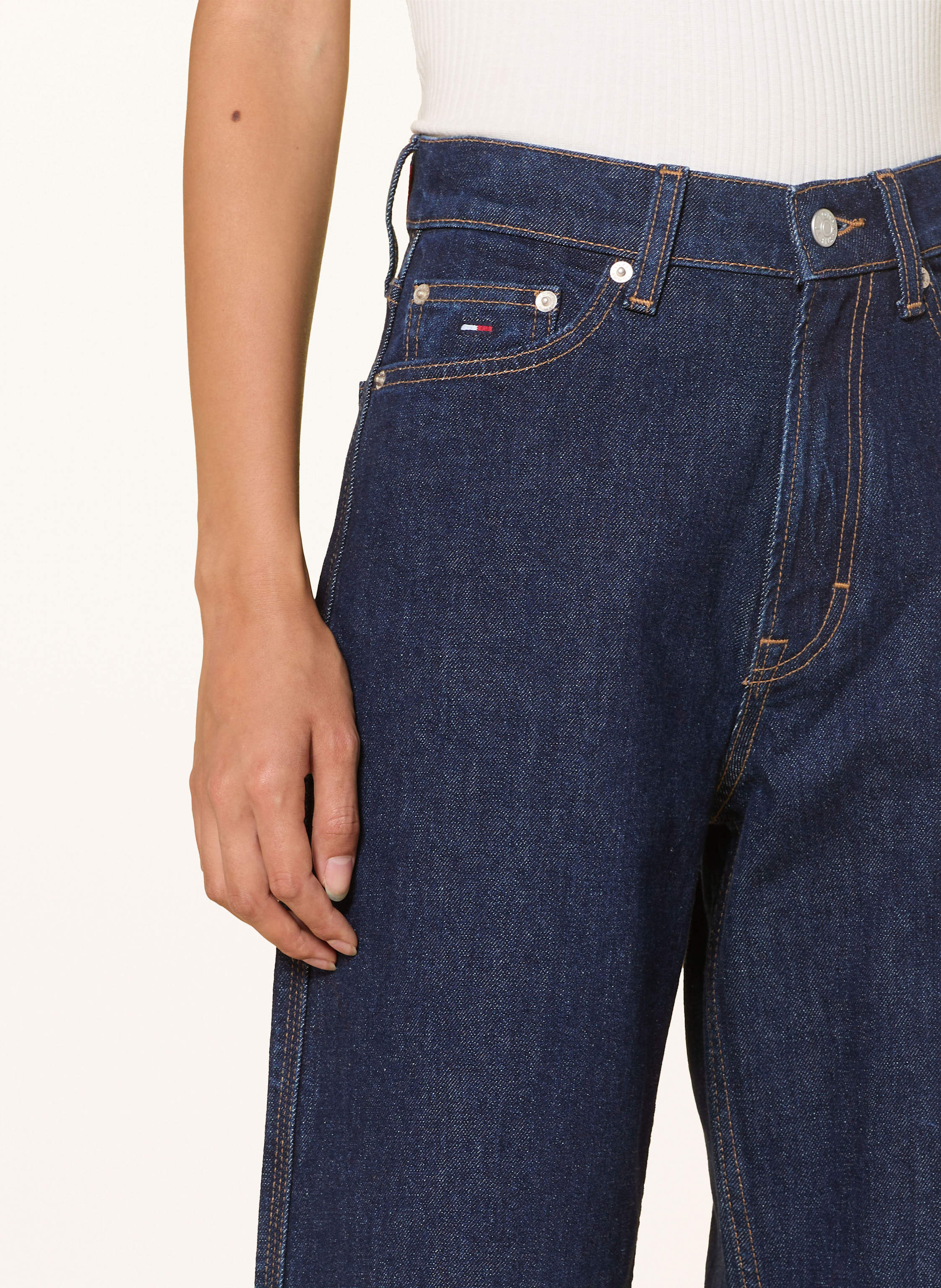 Thumbnail - Tommy Jeans Wide Leg Jeans Claire blau