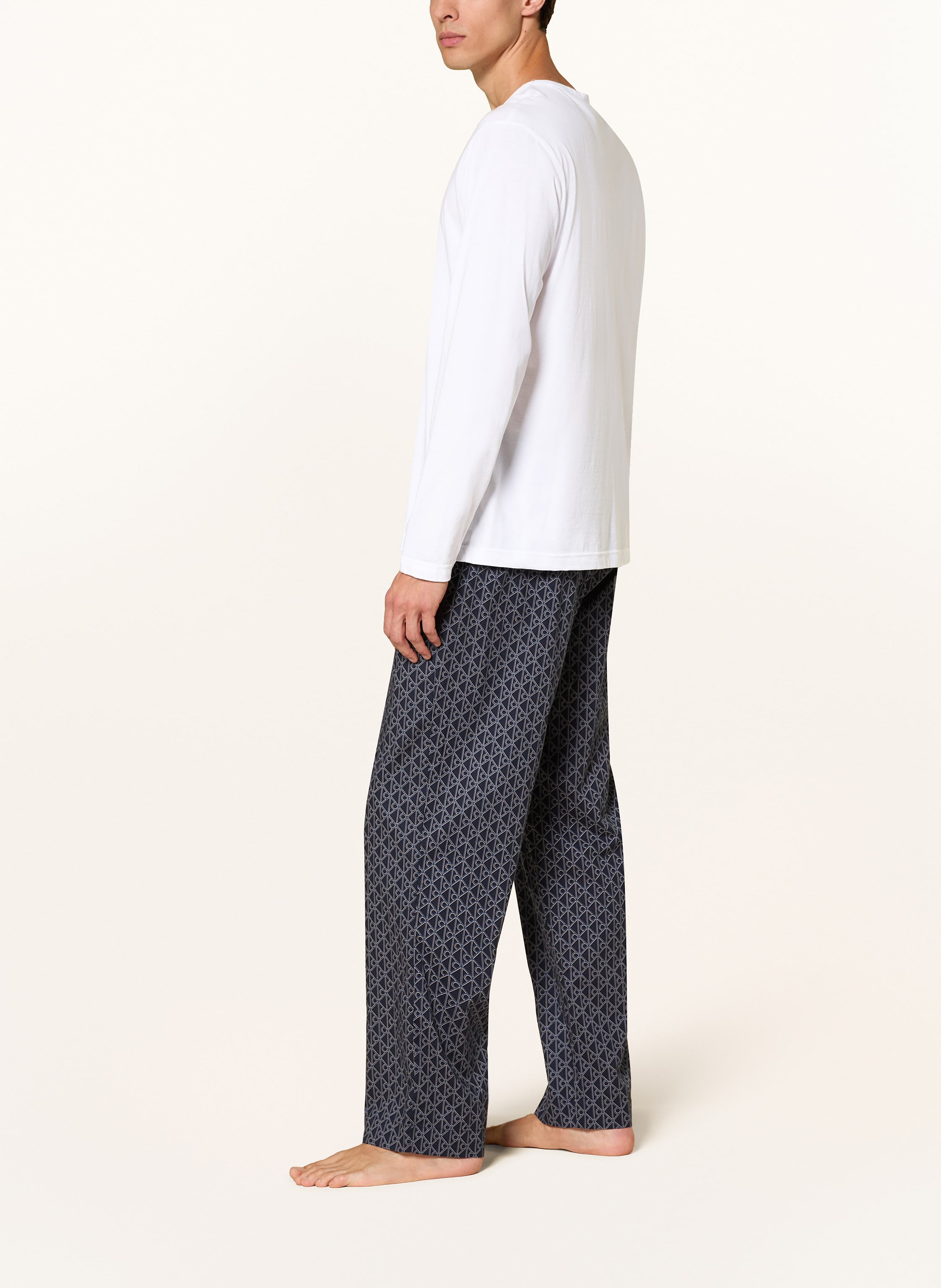 Thumbnail - Calvin Klein Schlafanzug Cotton Poplin weiss