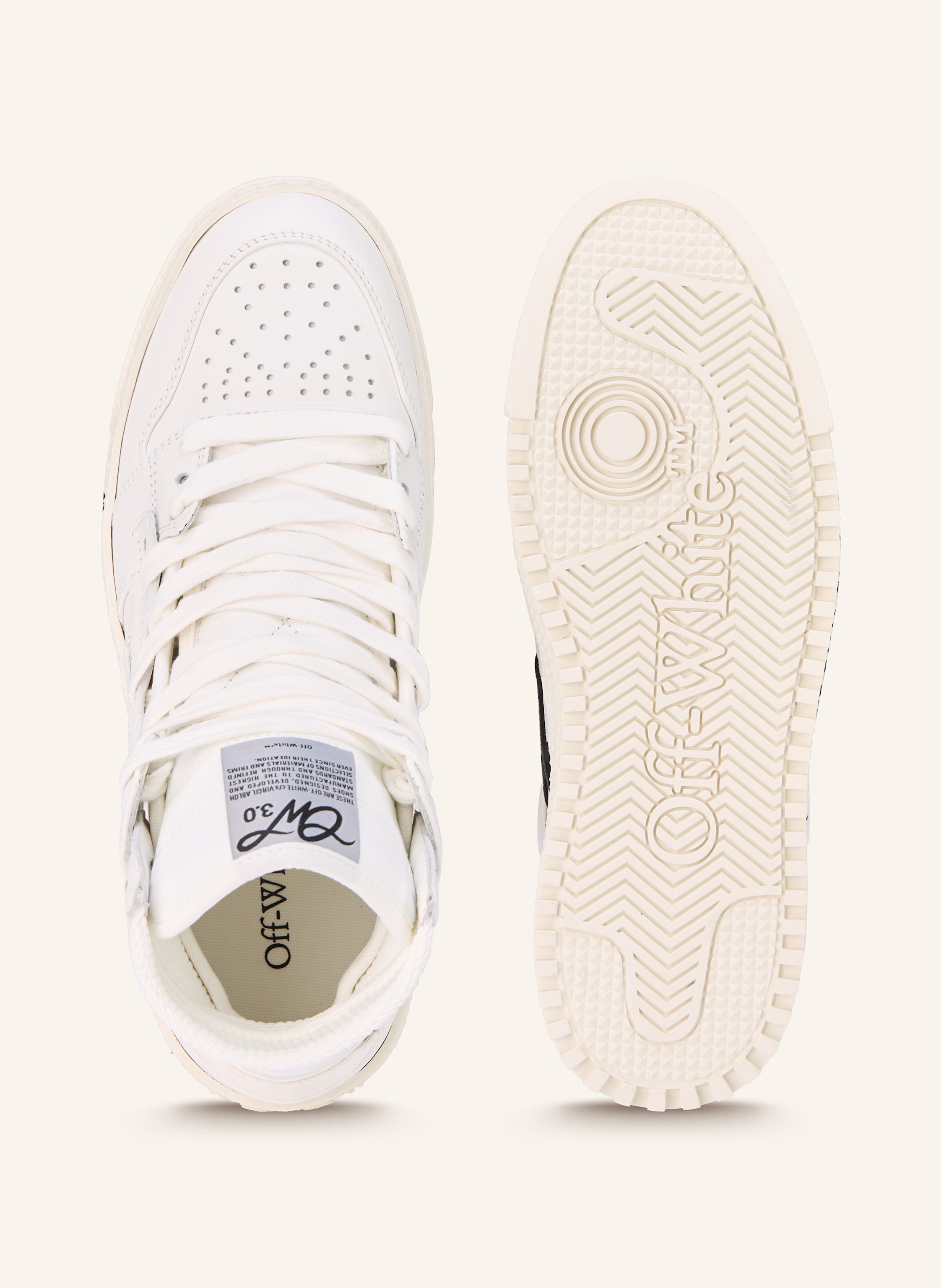 Thumbnail - Off-White Hightop-Sneaker 3.0 Off Court Courtesy weiss