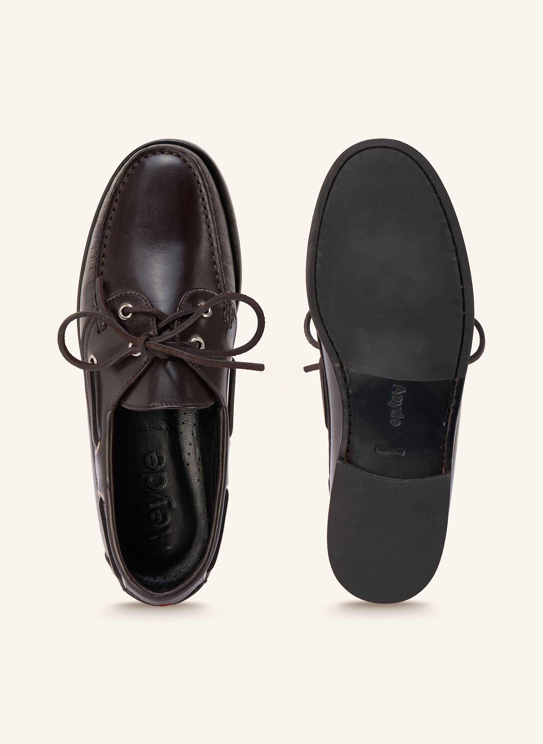 Thumbnail - Aeyde Bootsschuhe Harris braun