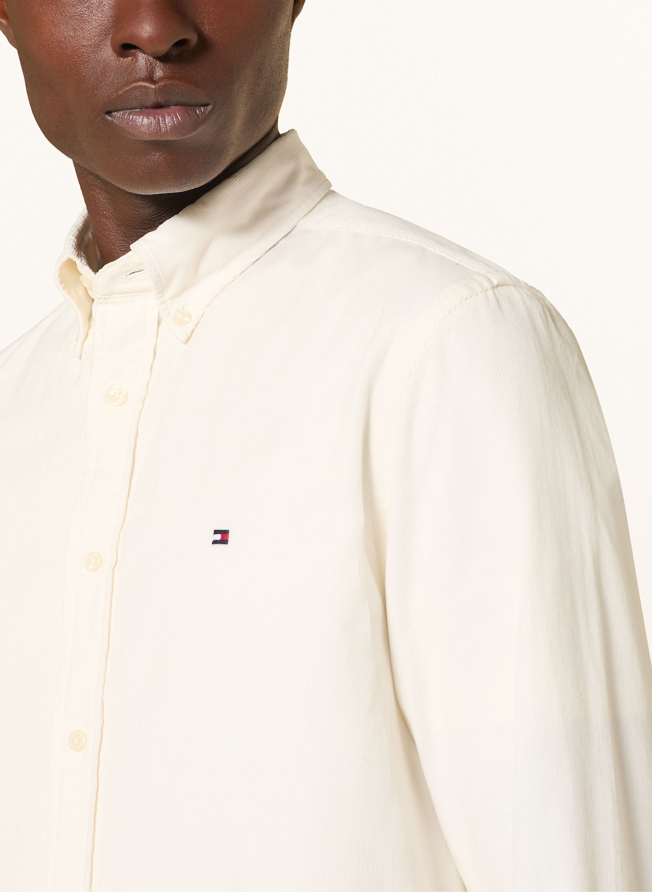 Thumbnail - Tommy Hilfiger Cordhemd Regular Fit beige