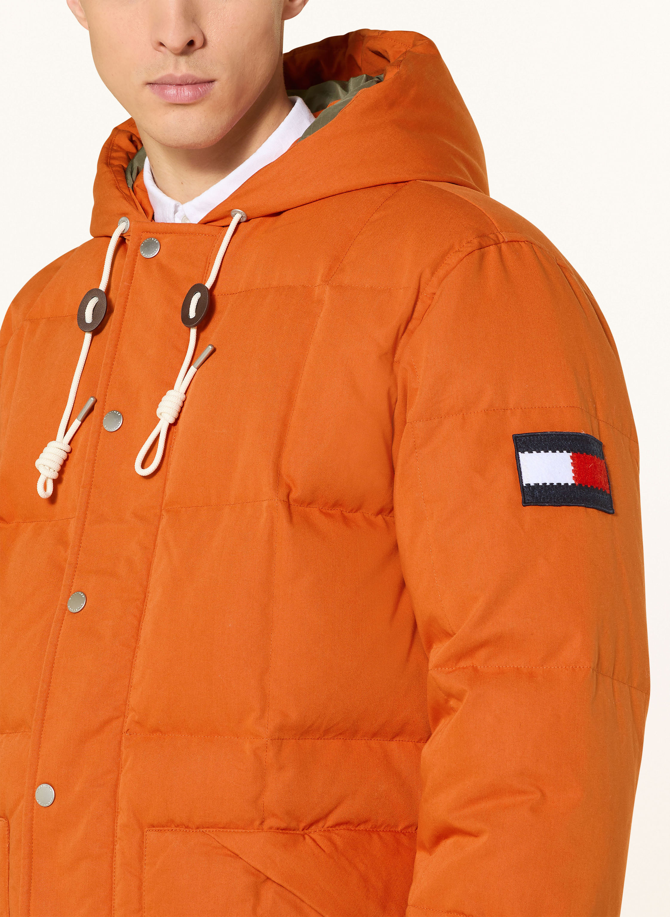 Thumbnail - Tommy Hilfiger Daunenjacke orange