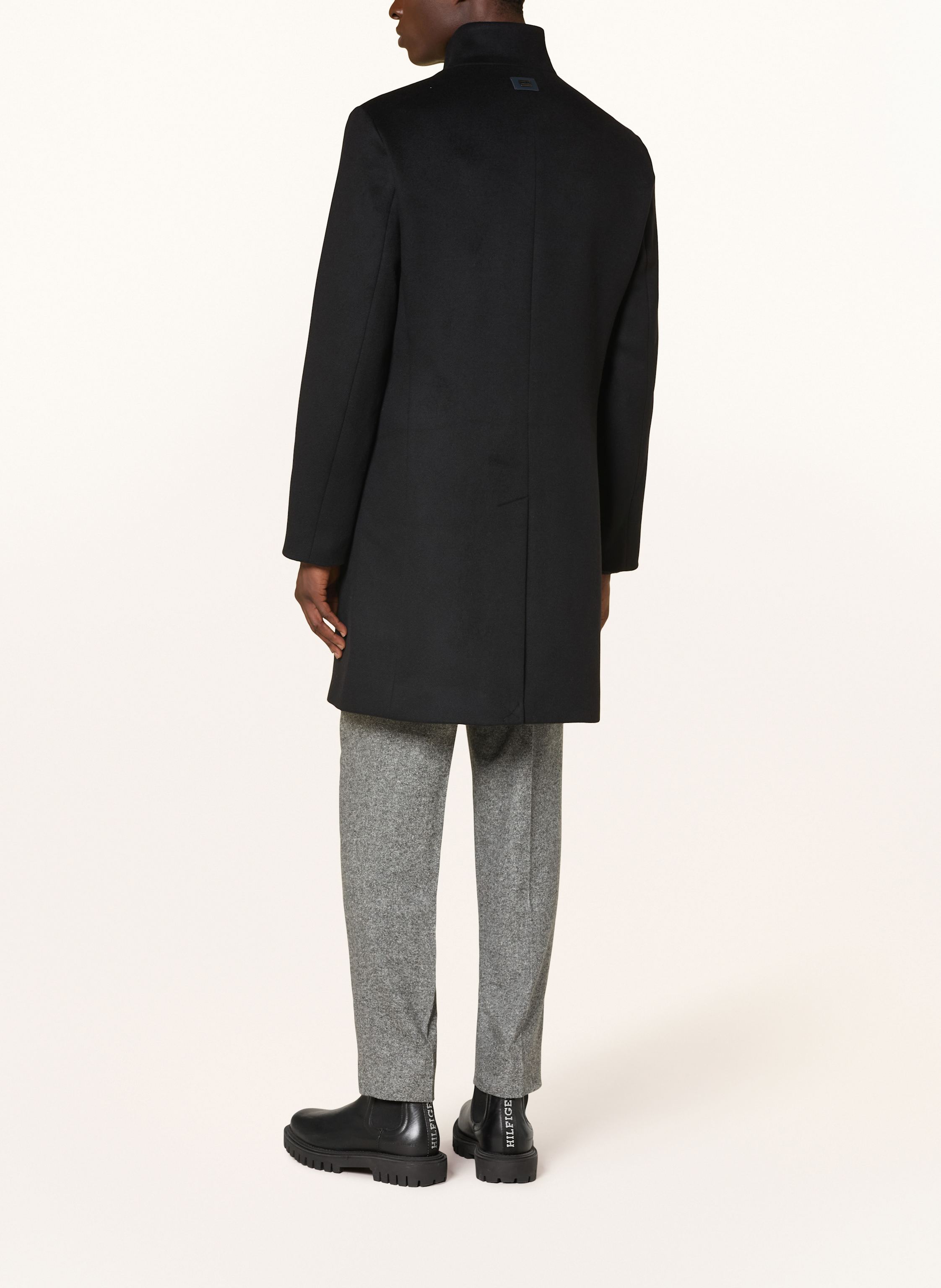 Thumbnail - Tommy Hilfiger Wollmantel schwarz