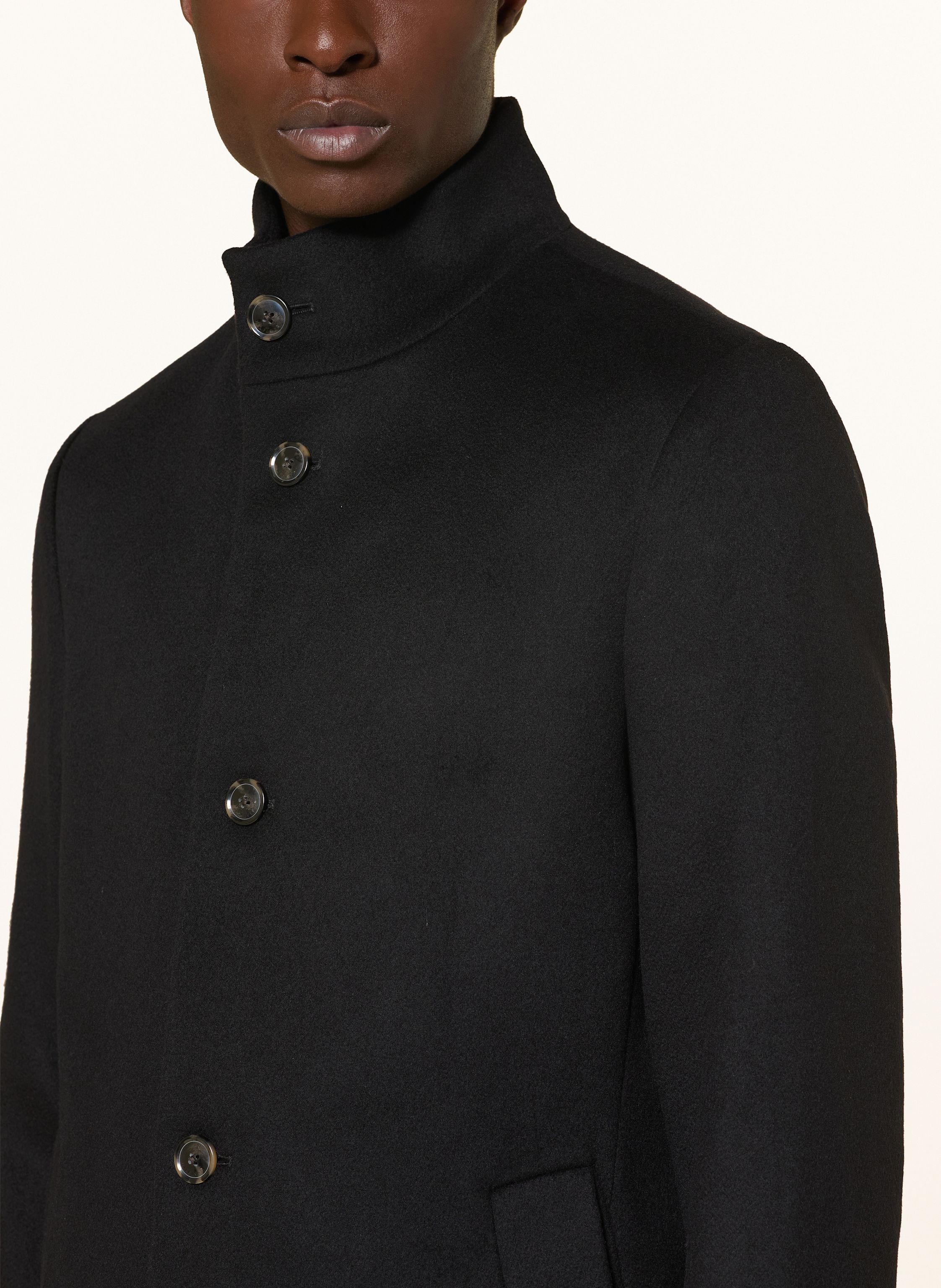 Thumbnail - Tommy Hilfiger Wollmantel schwarz