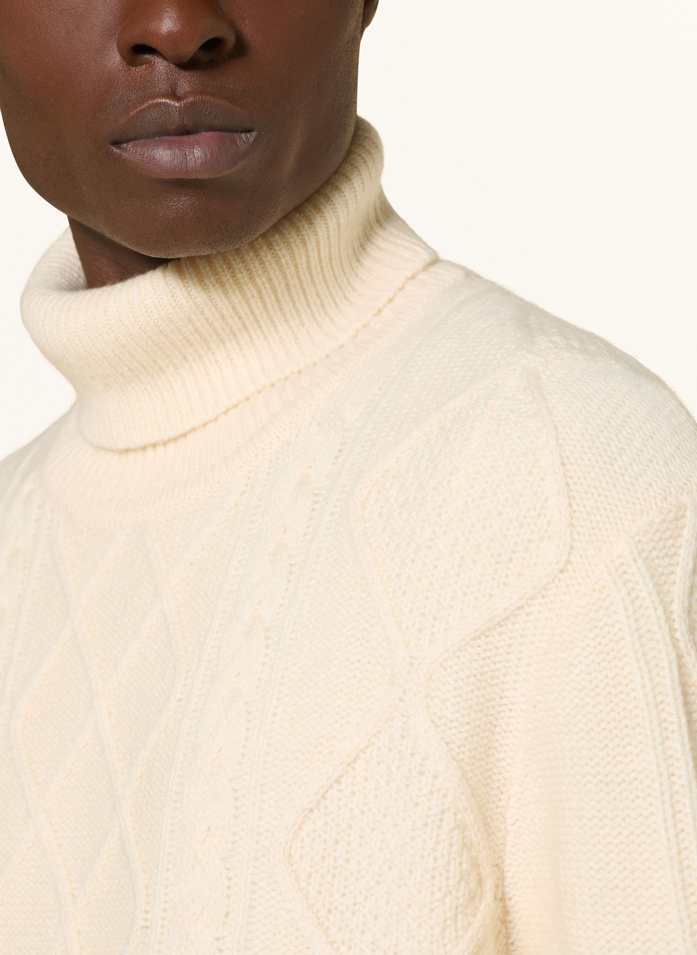 Thumbnail - Tommy Hilfiger Rollkragenpullover beige