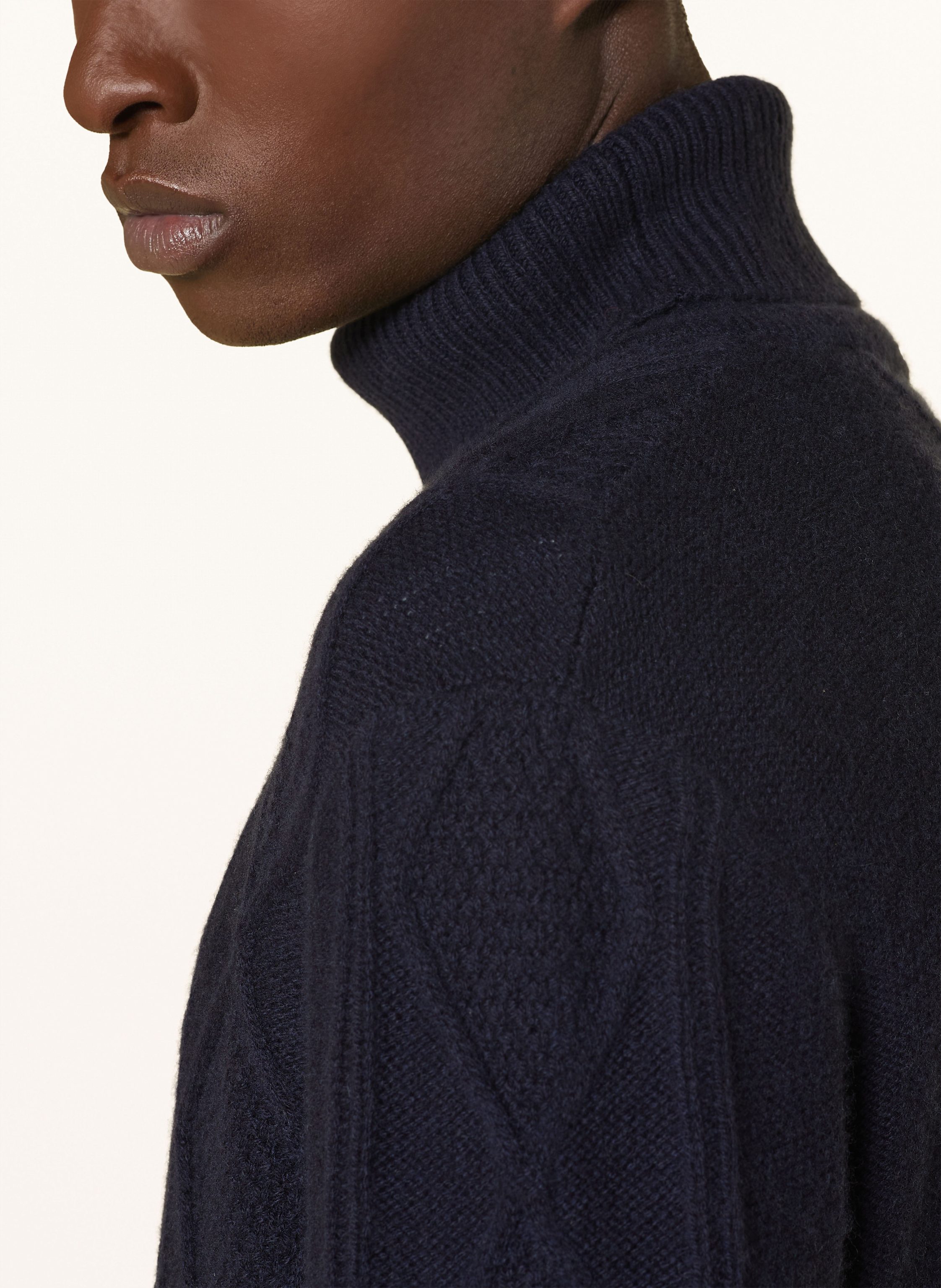 Thumbnail - Tommy Hilfiger Rollkragenpullover blau