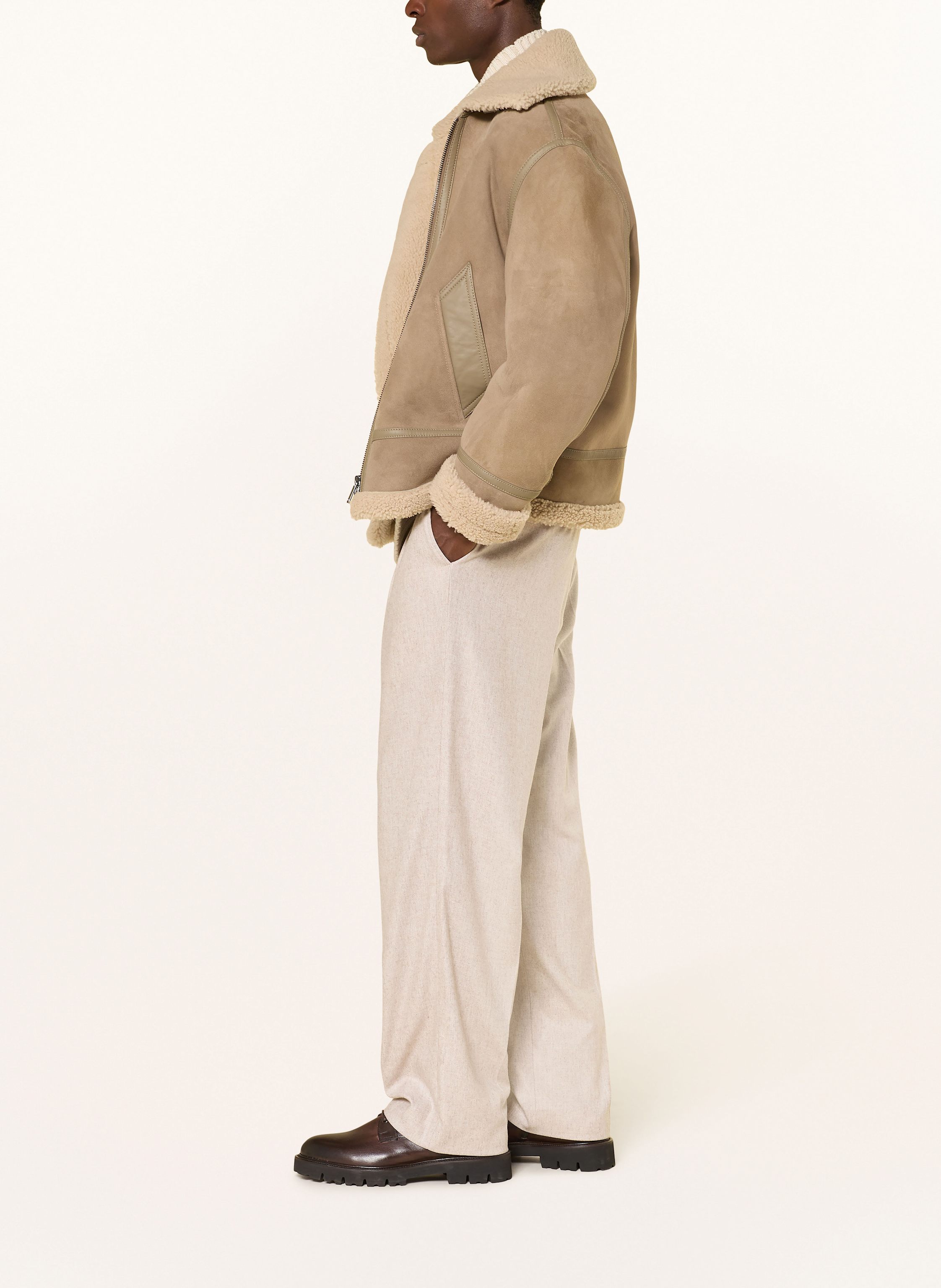 Thumbnail - Tommy Hilfiger Chino Relaxed Fit beige