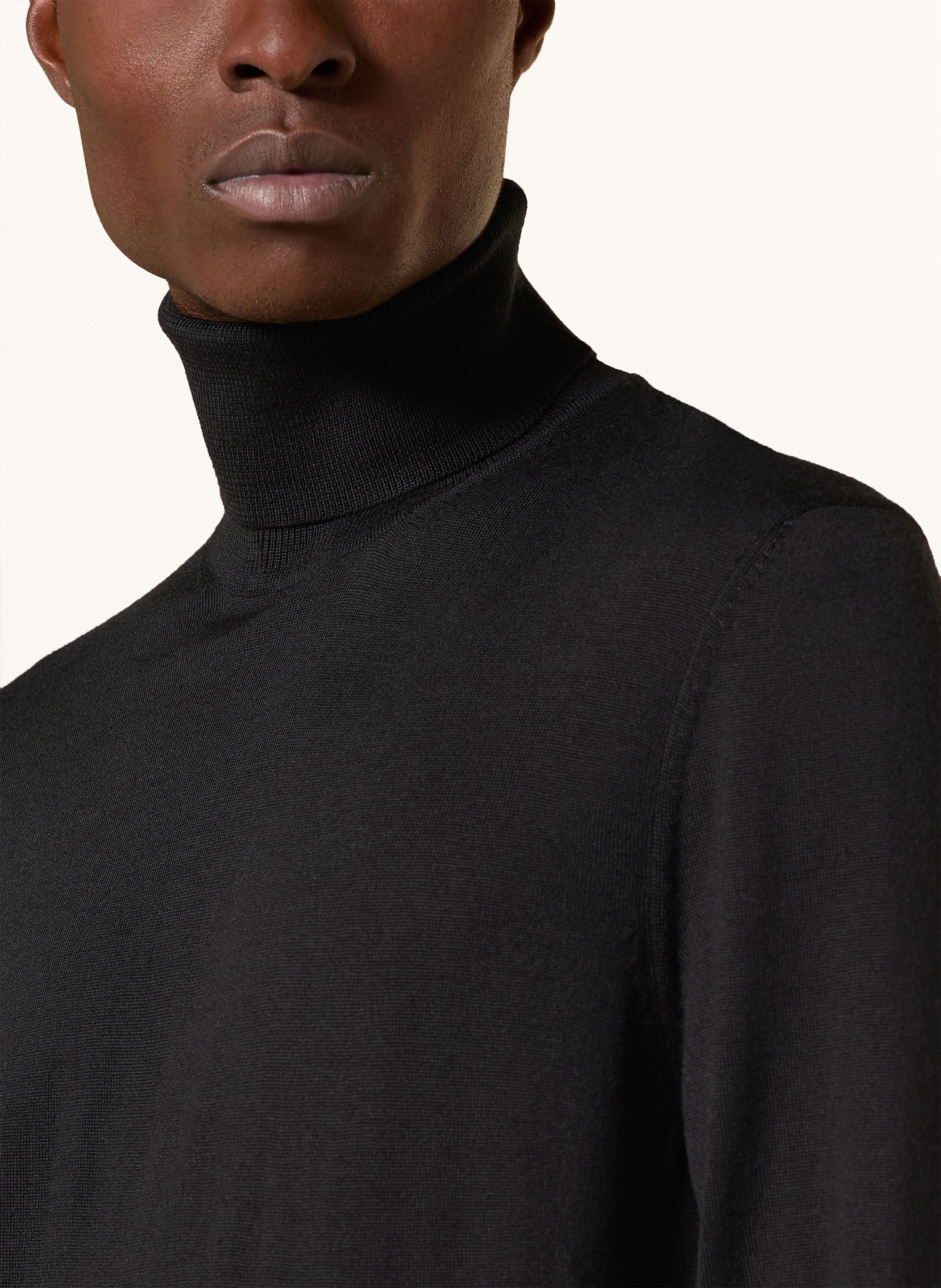 Thumbnail - Tommy Hilfiger Rollkragenpullover schwarz