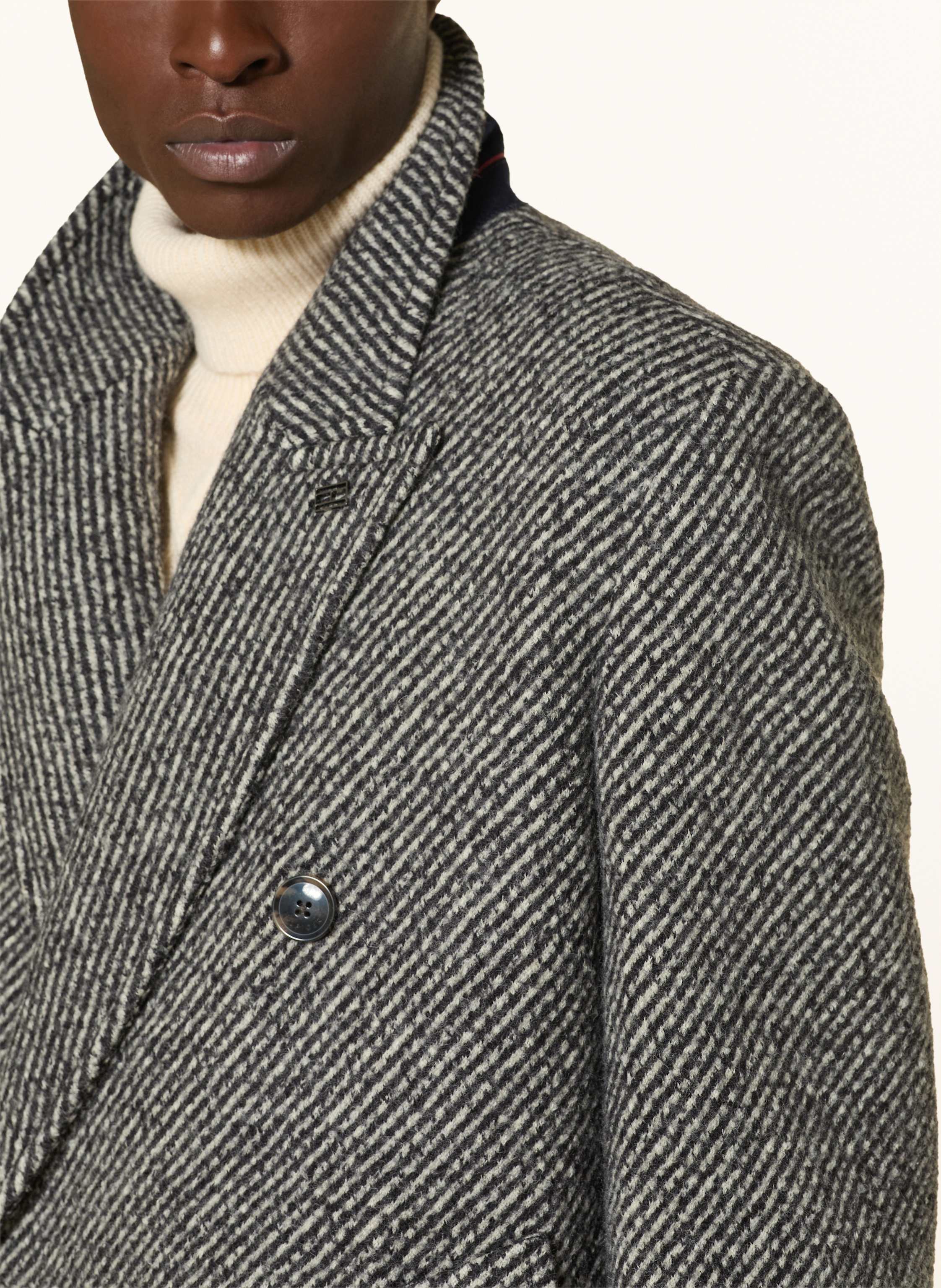 Thumbnail - Tommy Hilfiger Wollmantel schwarz