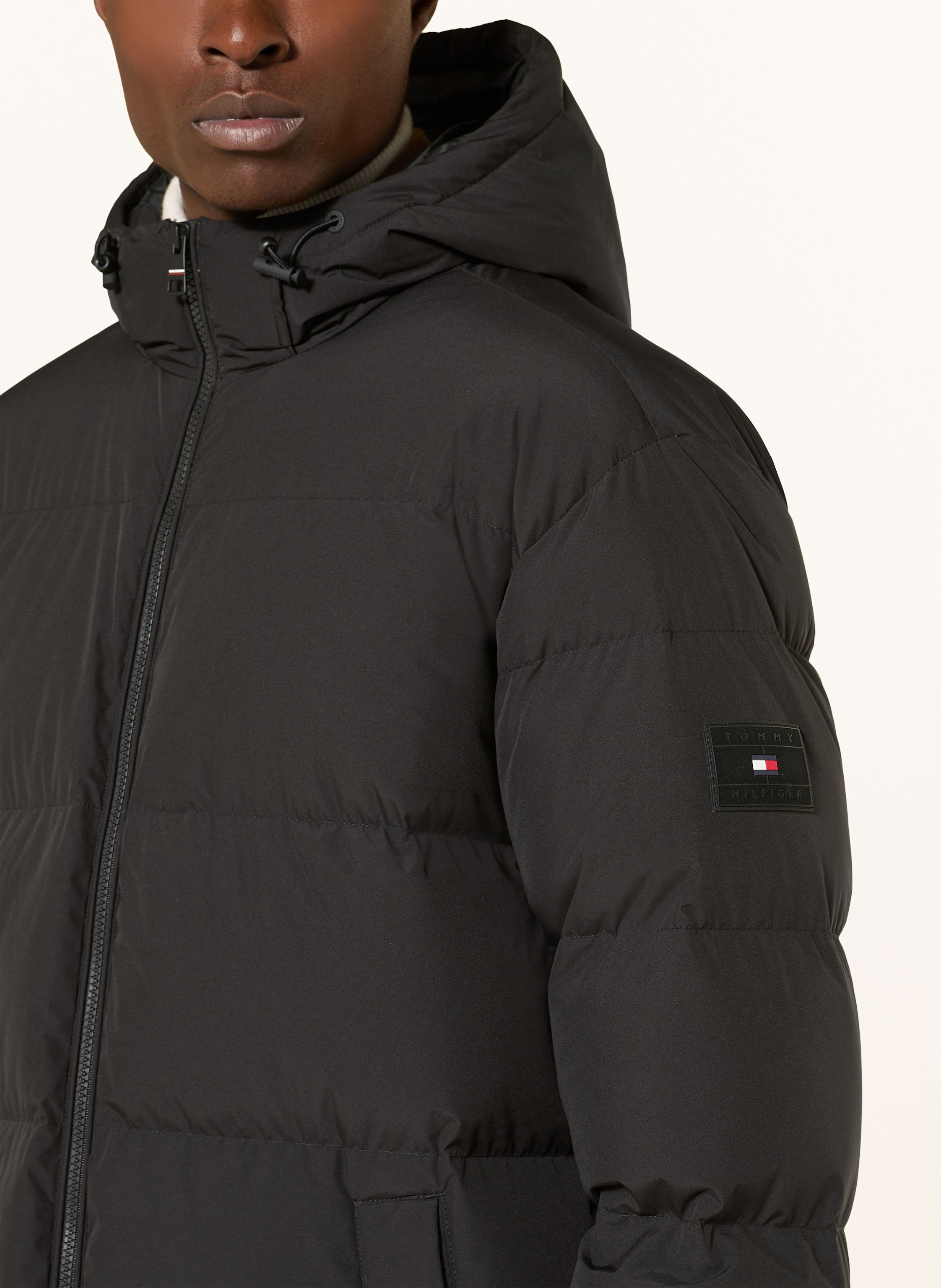 Thumbnail - Tommy Hilfiger Daunenmantel schwarz