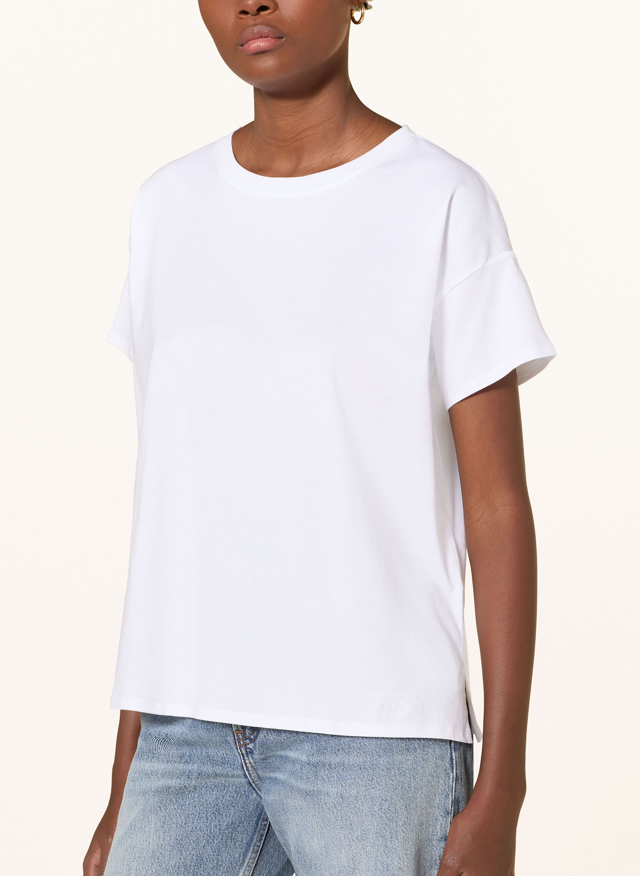 Thumbnail - Loulou De Saison T-Shirt Basiluzzo weiss