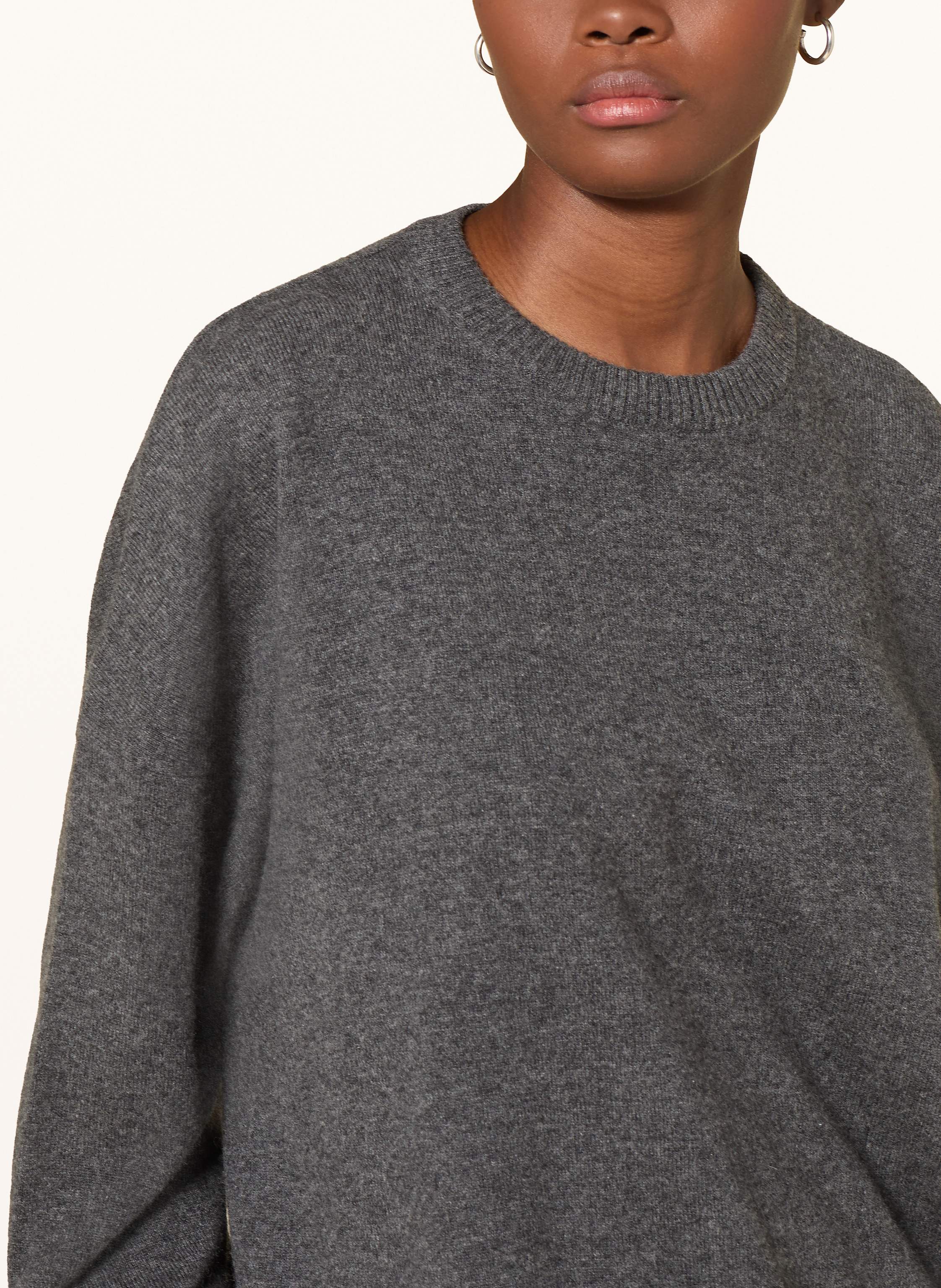 Thumbnail - Loulou De Saison Cashmere-Pullover Anaa grau