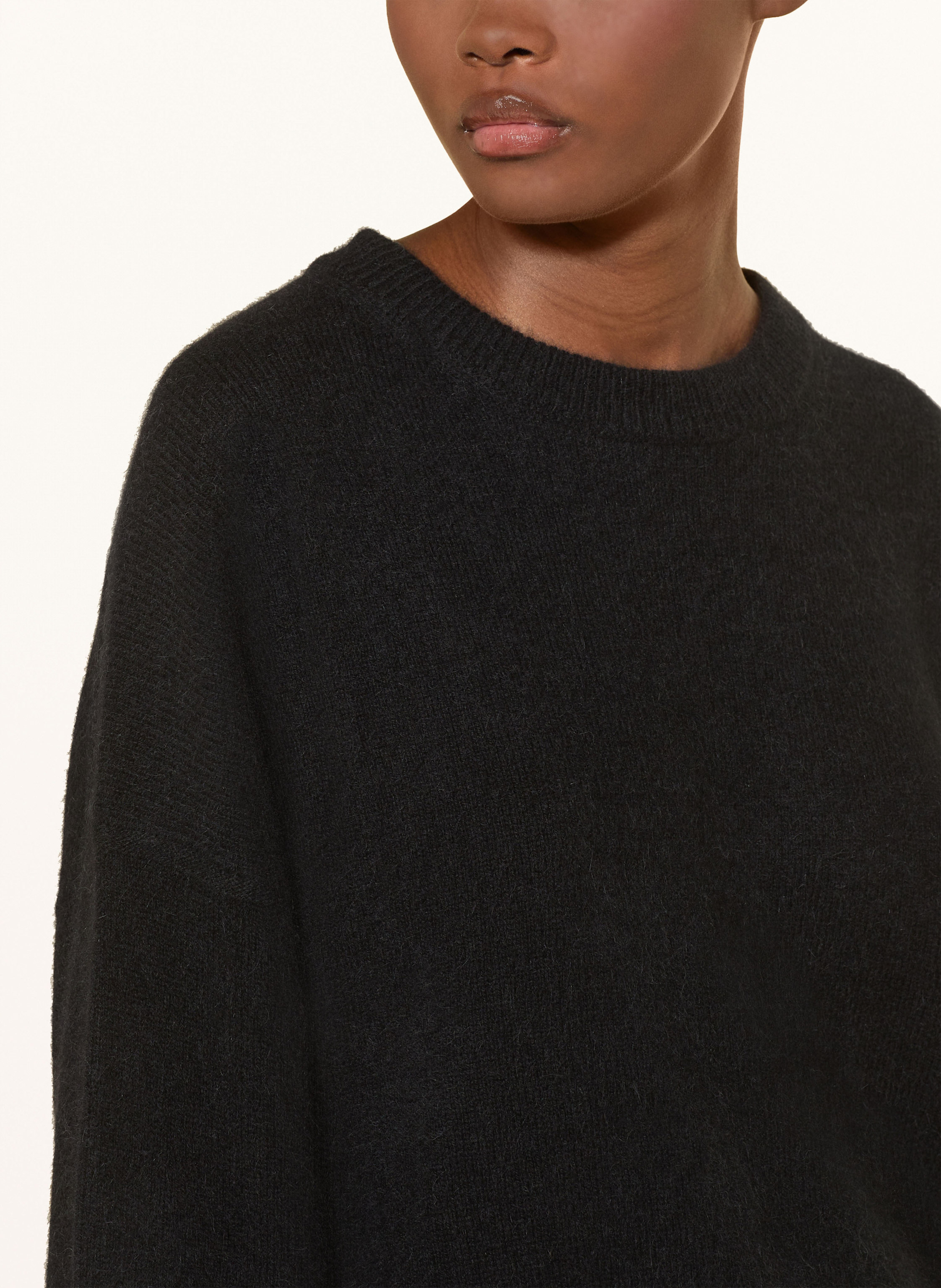 Thumbnail - Loulou De Saison Pullover Tristan schwarz