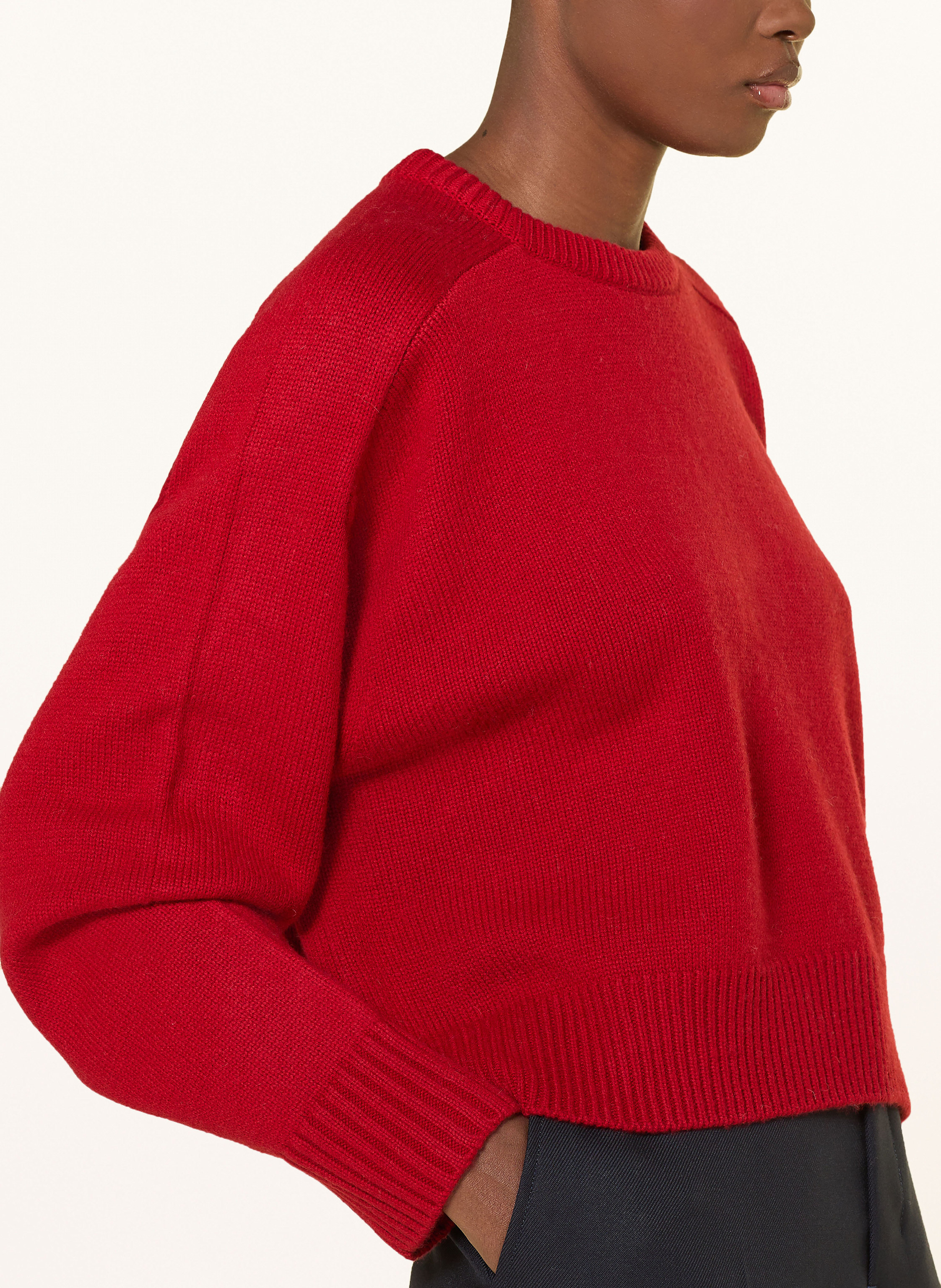 Thumbnail - Loulou De Saison Pullover Bruzzi rot