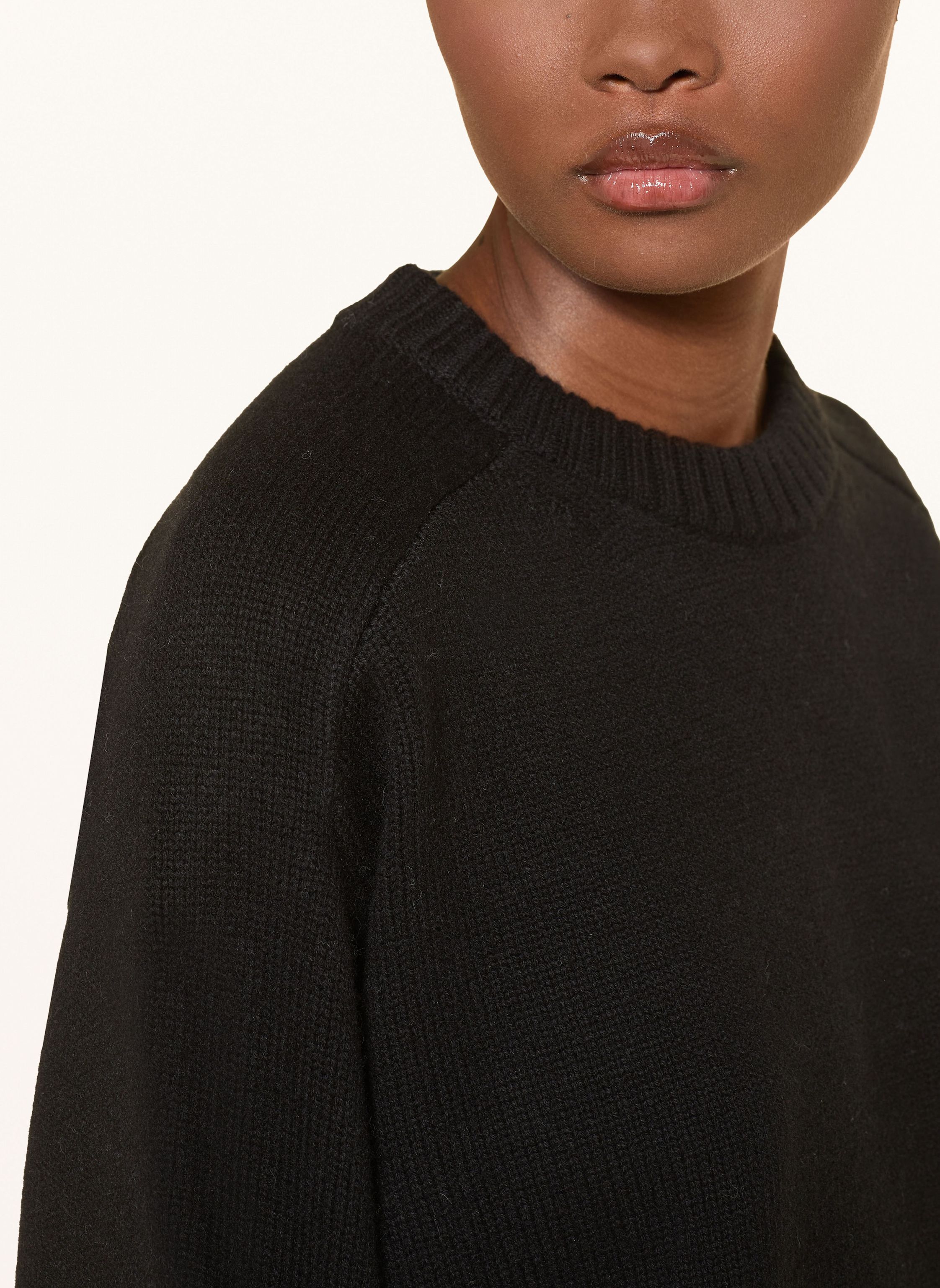 Thumbnail - Loulou De Saison Pullover Safi schwarz