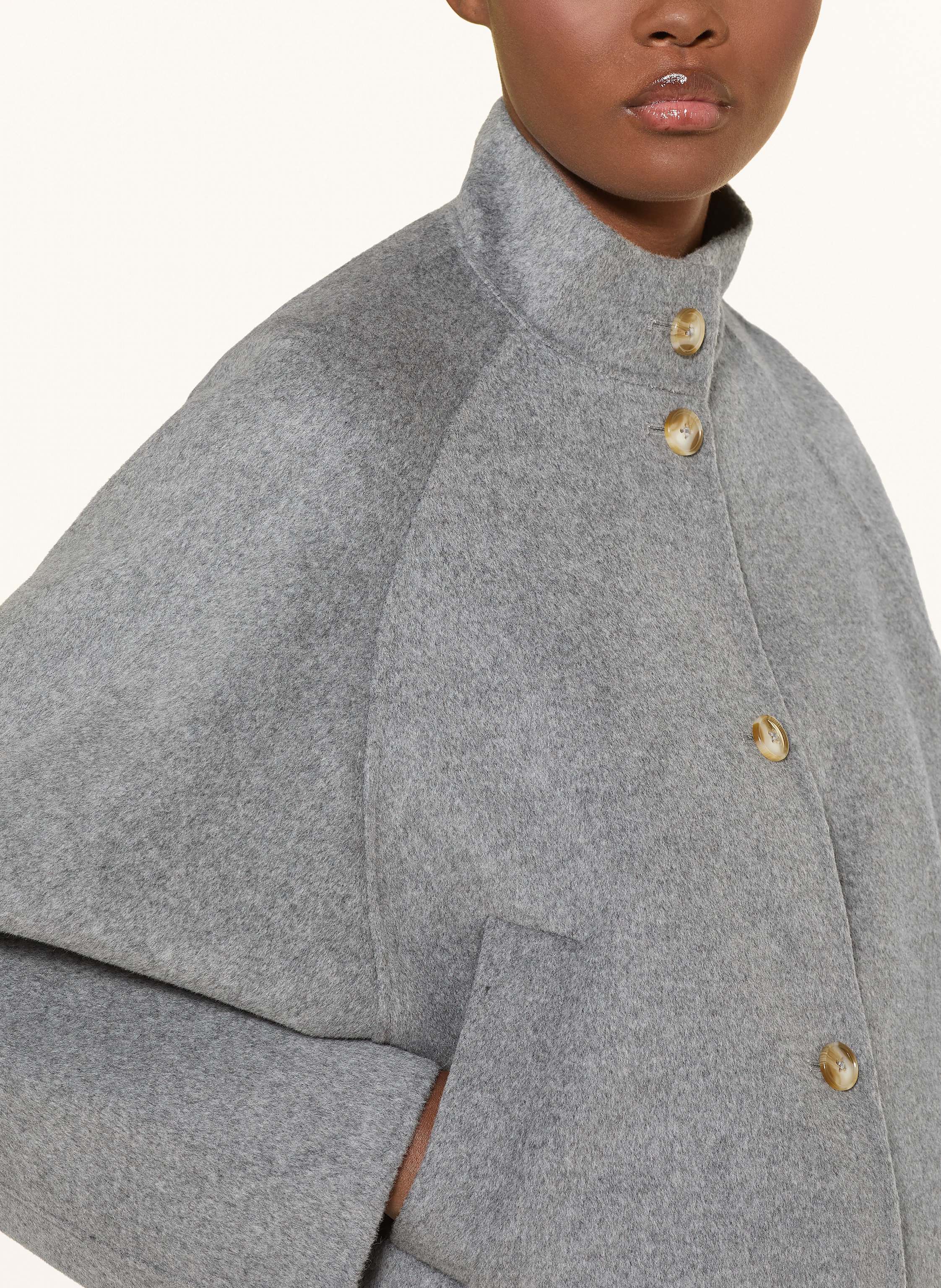 Thumbnail - Loulou De Saison Kastenjacke Nyma grau