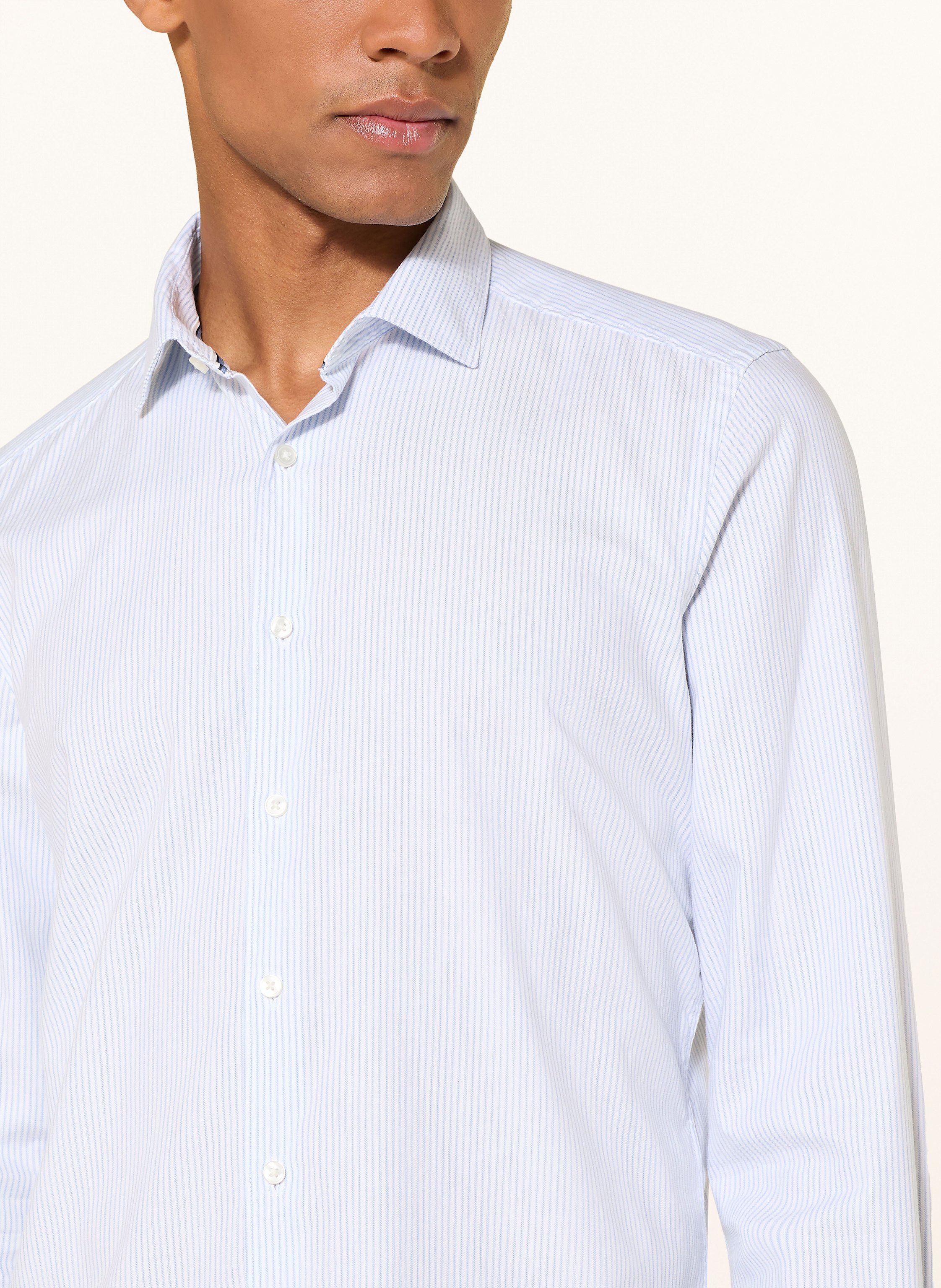 Thumbnail - Olymp Hemd Level Five Body Fit blau