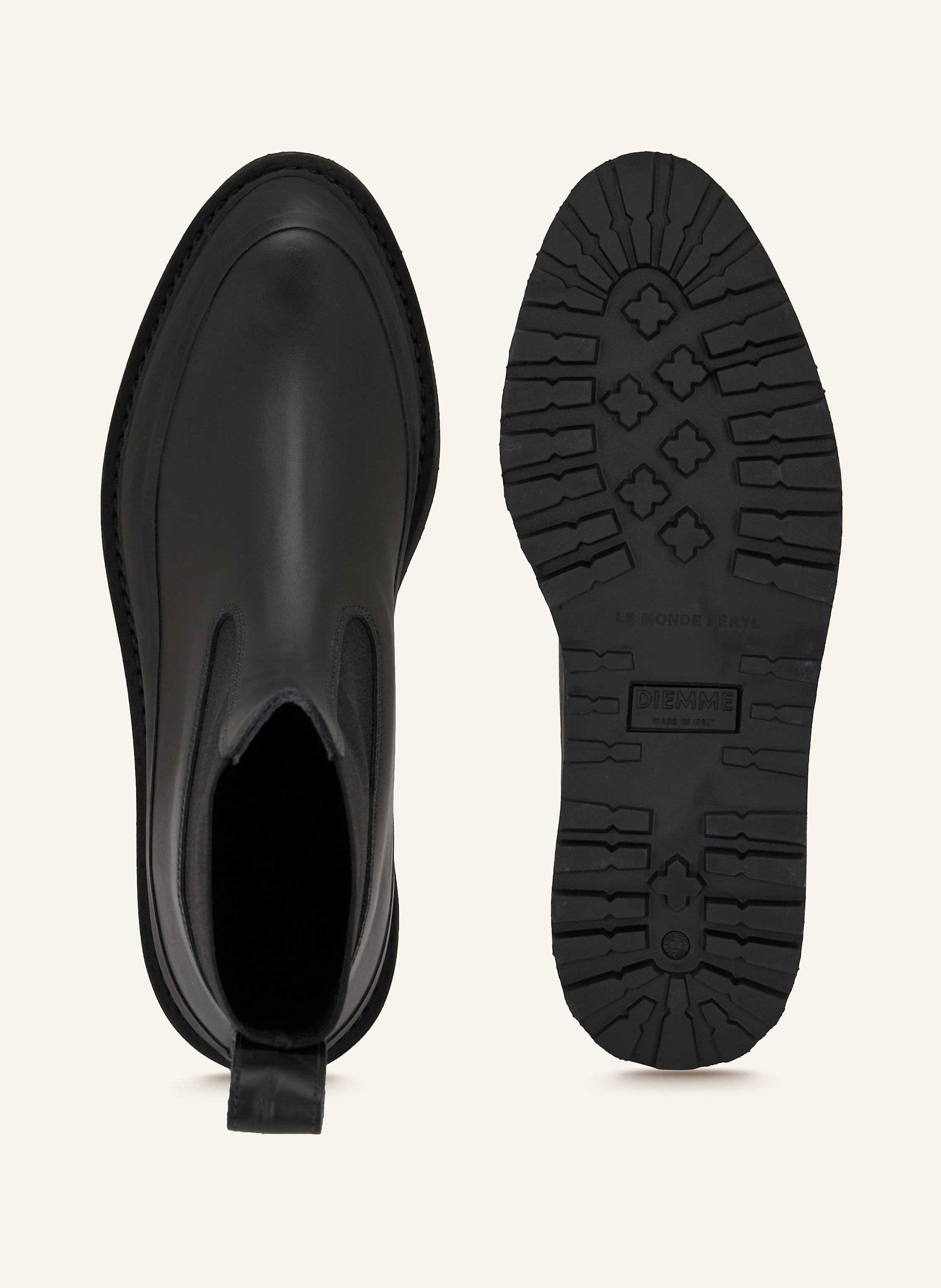 Thumbnail - Le Monde Béryl Chelsea-Boots Dolomite schwarz