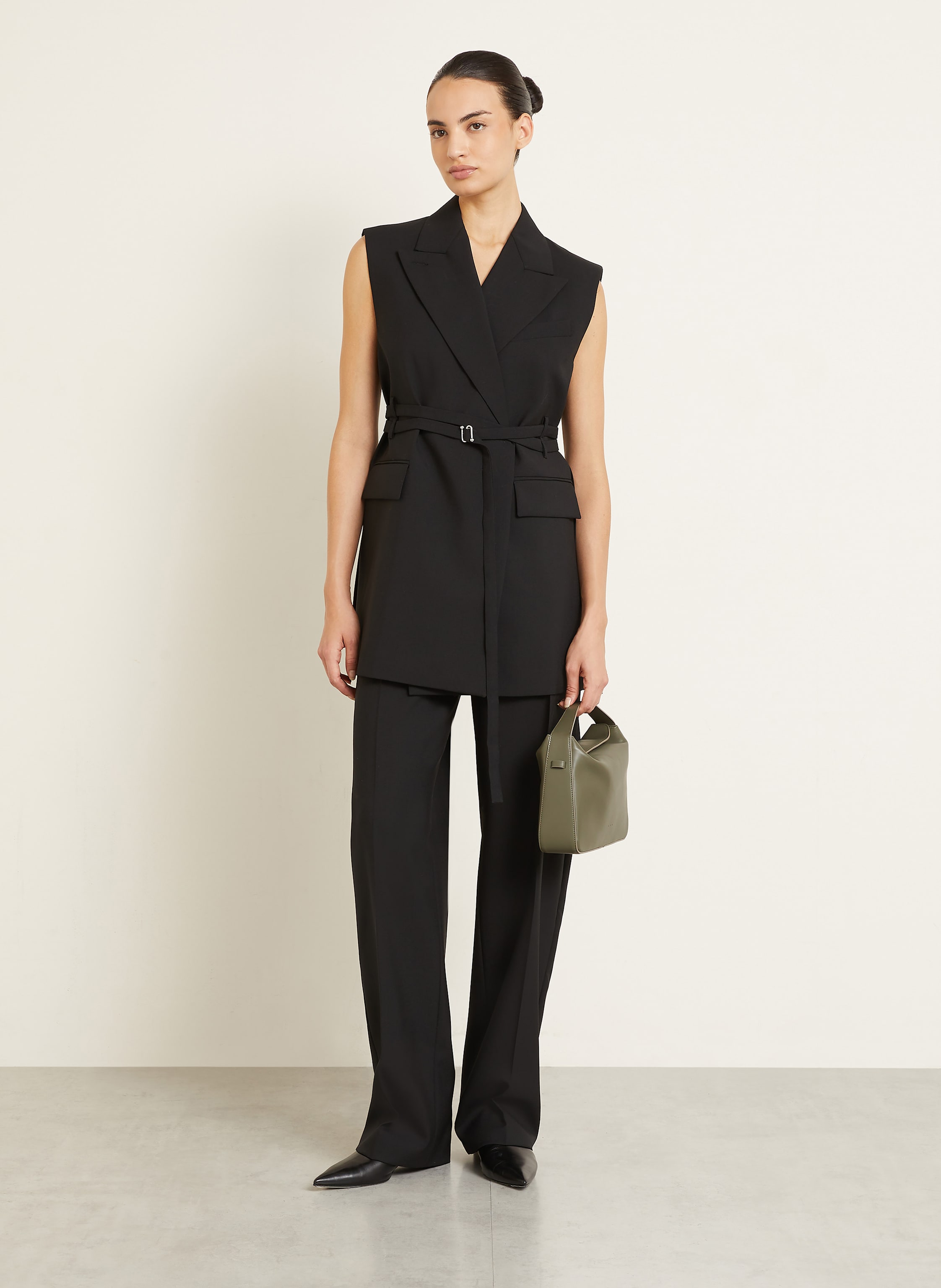 Thumbnail - Aesther Ekme Umhängetasche Soft Baguette gruen