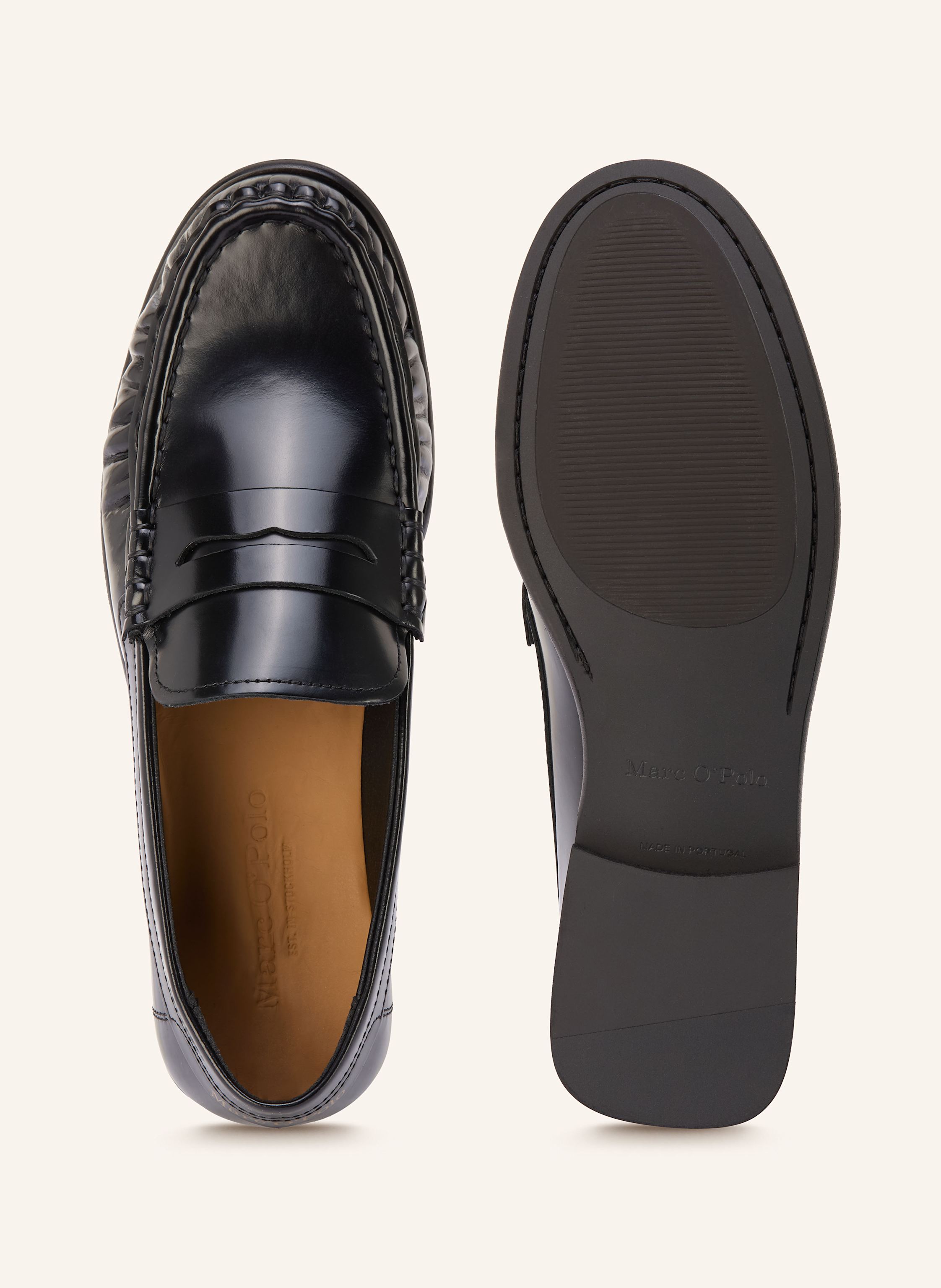 Thumbnail - Marc O'polo Penny-Loafer Fiona 5e schwarz