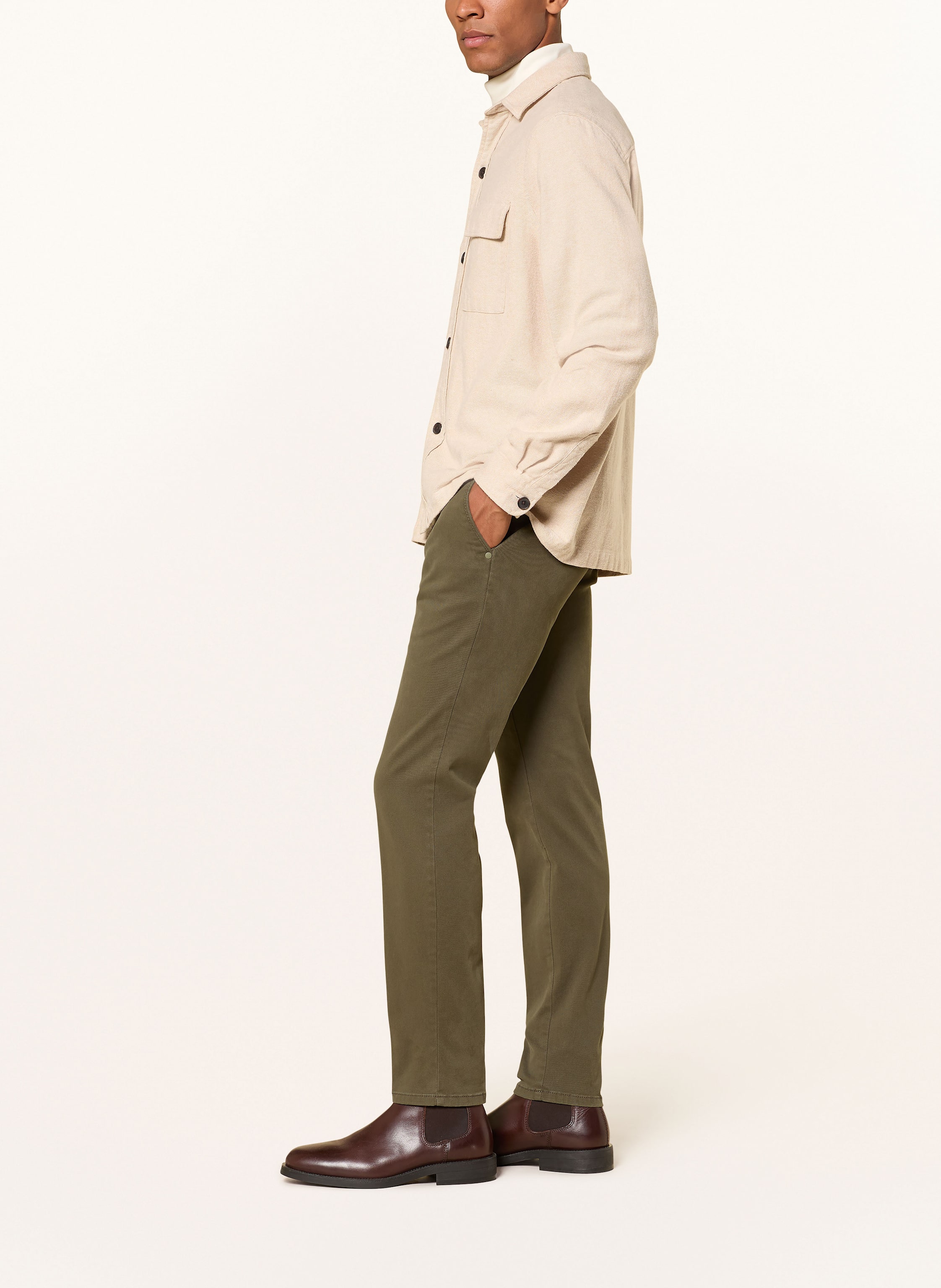 Thumbnail - Brax Chino Silvio Dx Slim Fit gruen