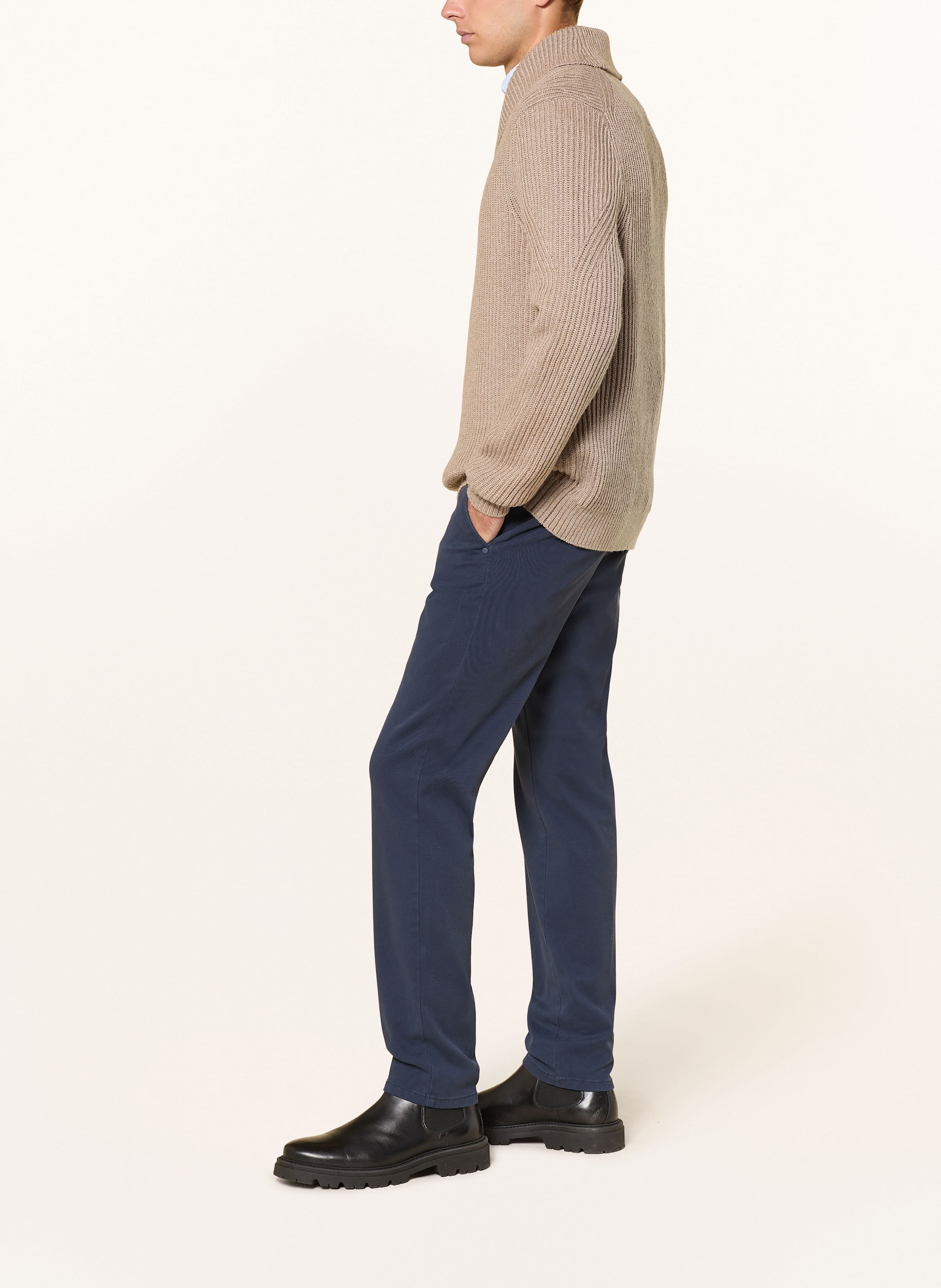 Thumbnail - Brax Chino Silvio Dx Slim Fit blau