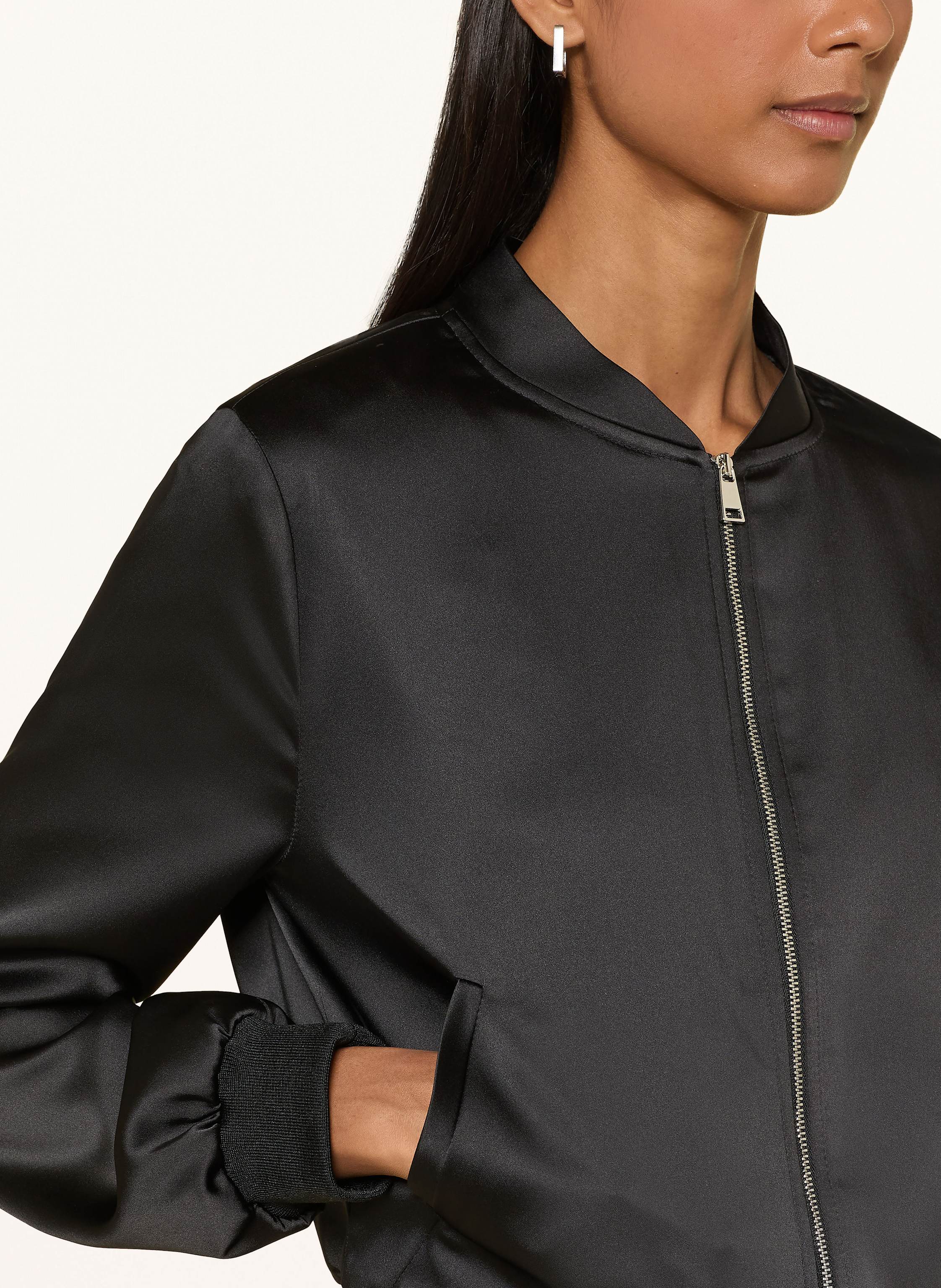 Thumbnail - S.Oliver Black Label Satinblouson schwarz