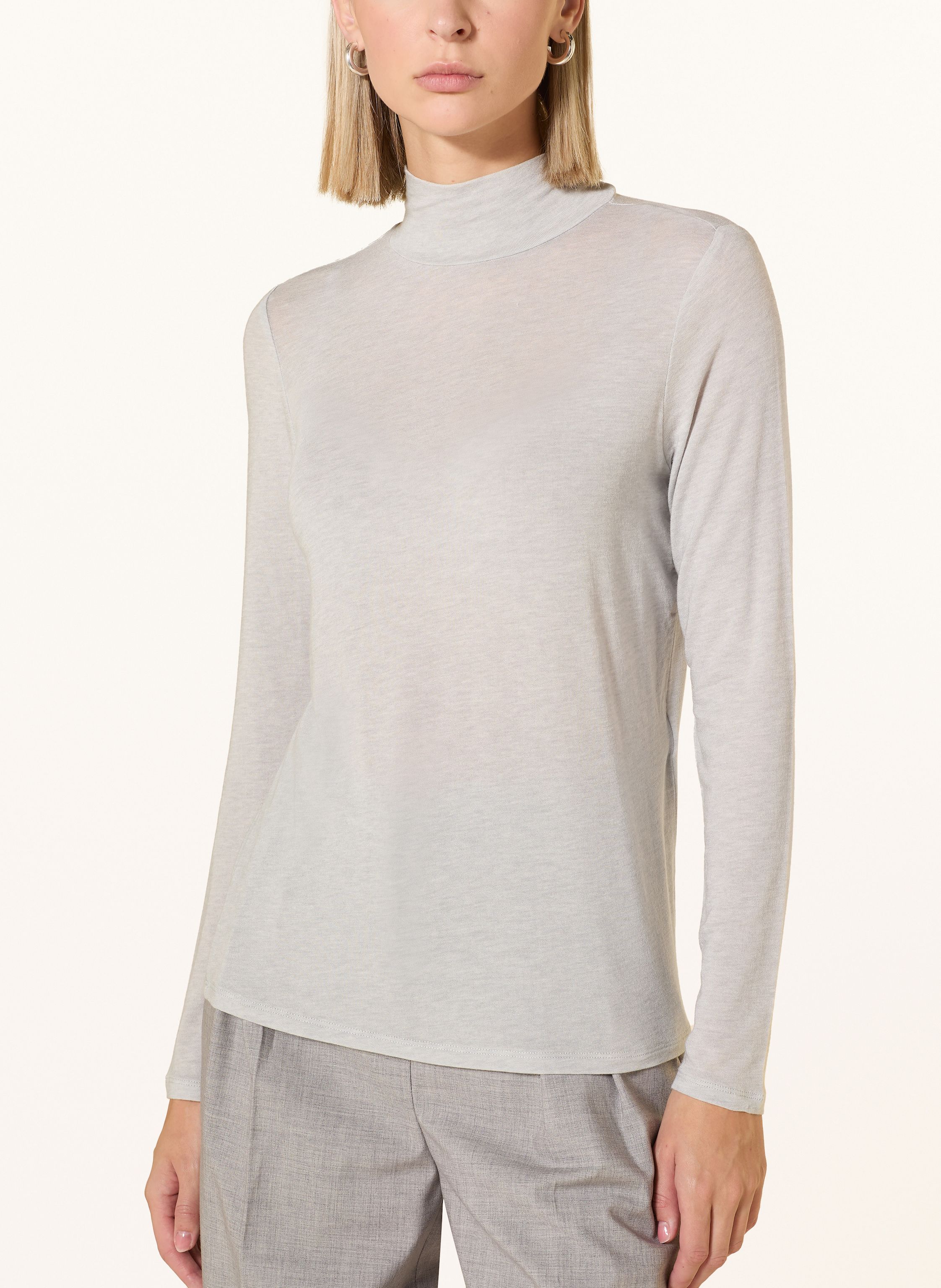 Thumbnail - Comma Longsleeve grau