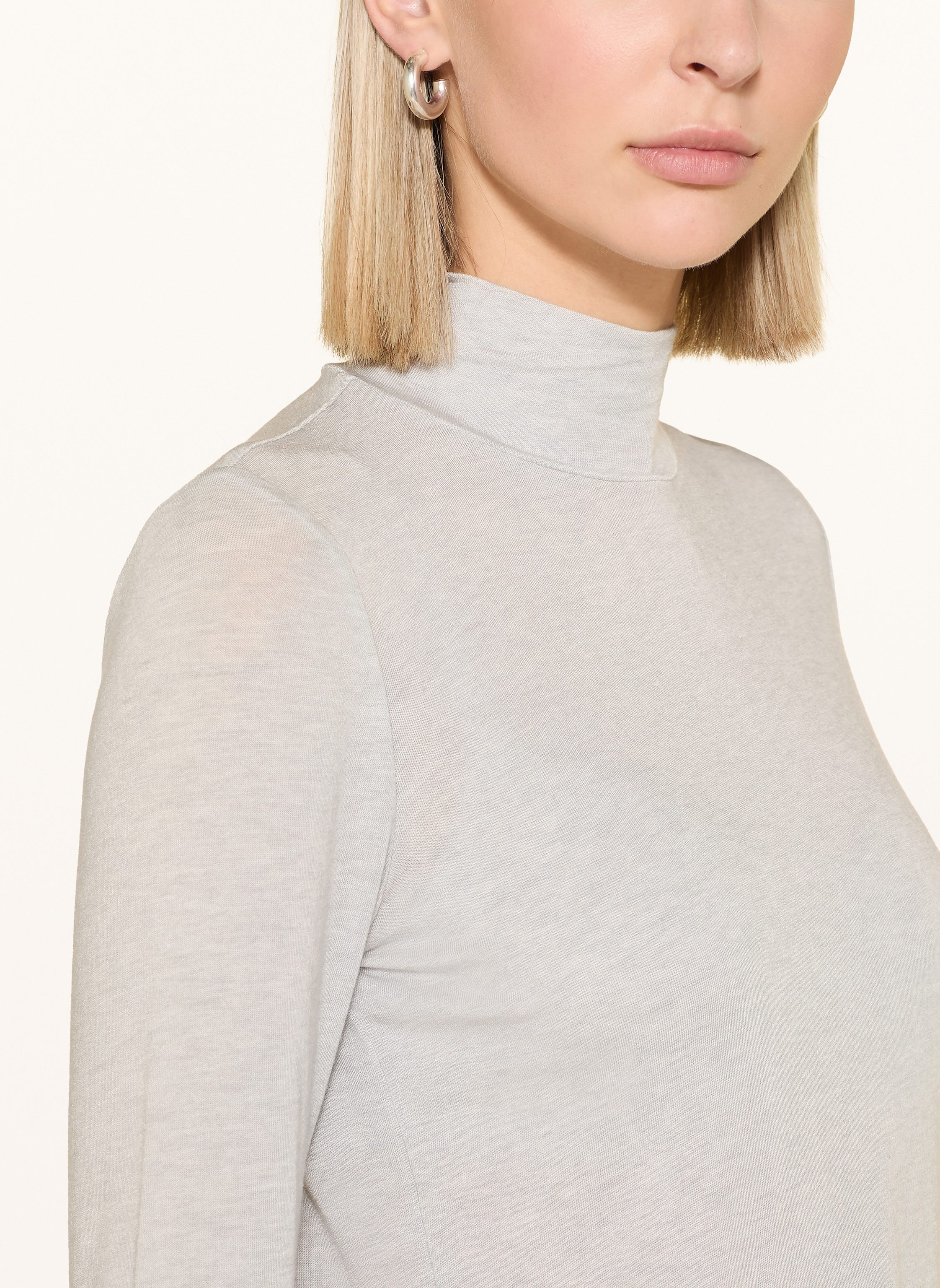 Thumbnail - Comma Longsleeve grau