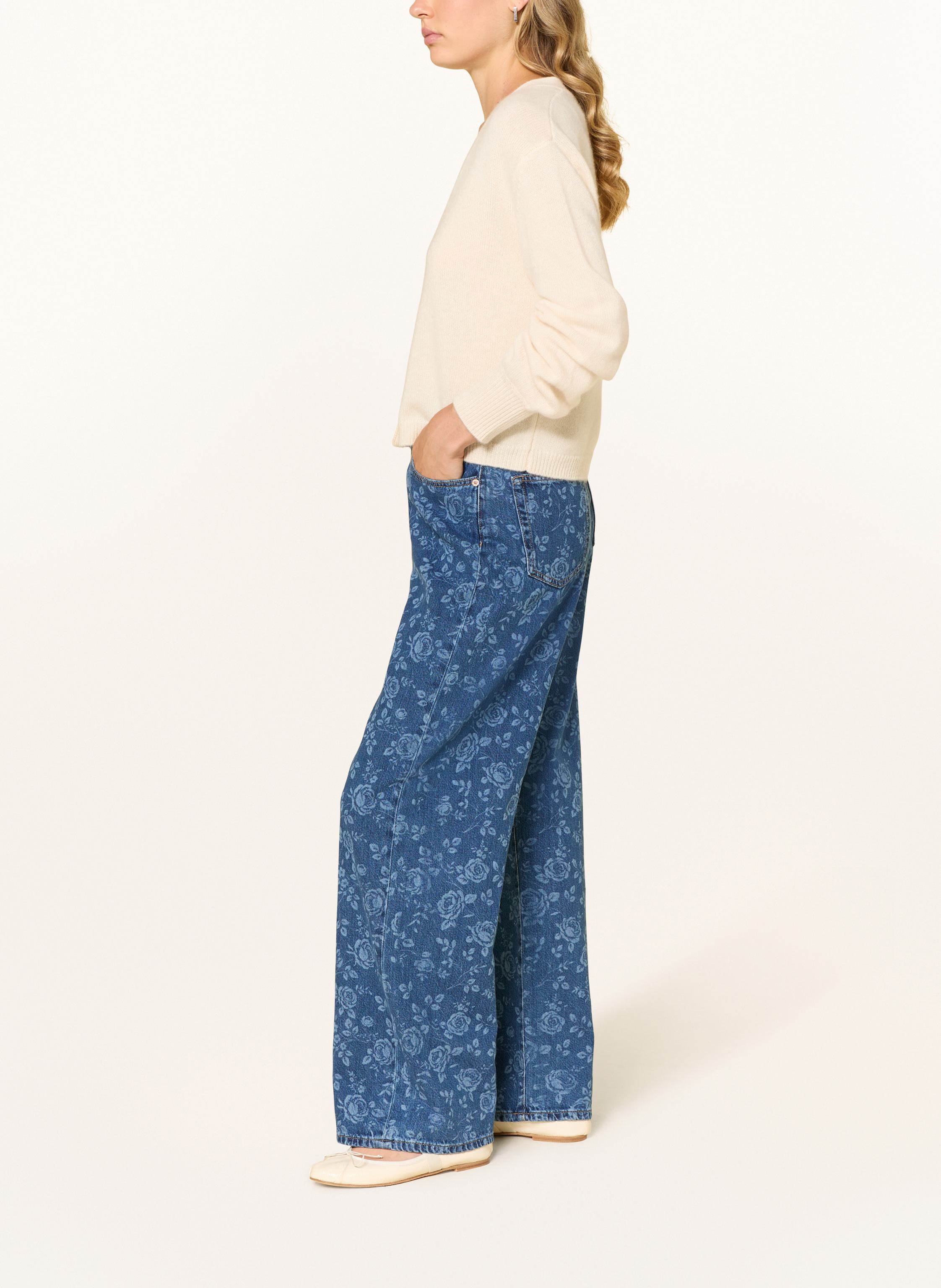 Thumbnail - Only Wide Leg Jeans blau