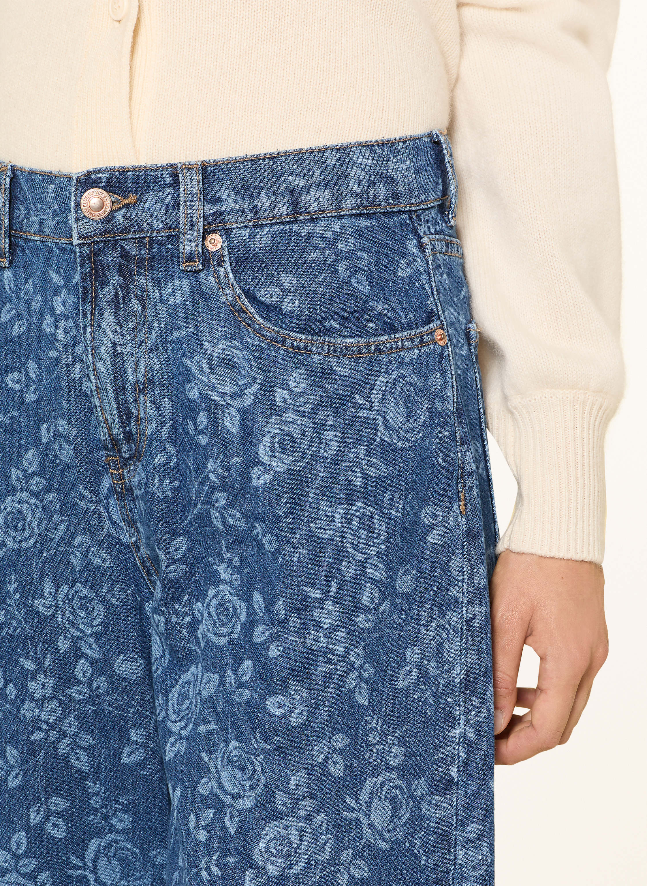 Thumbnail - Only Wide Leg Jeans blau