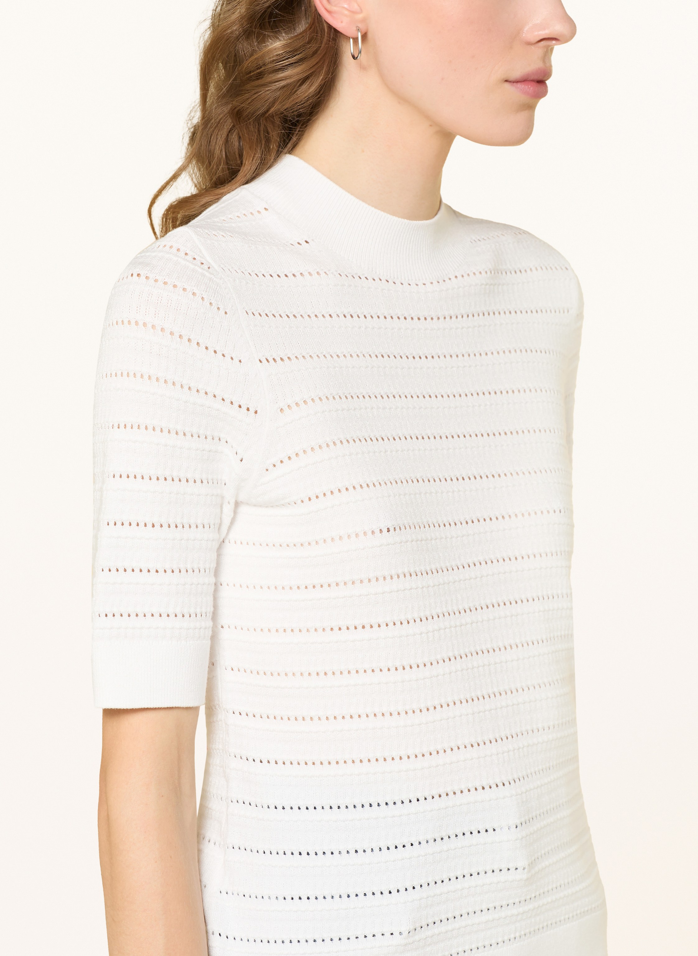 Thumbnail - Comma Strickshirt weiss