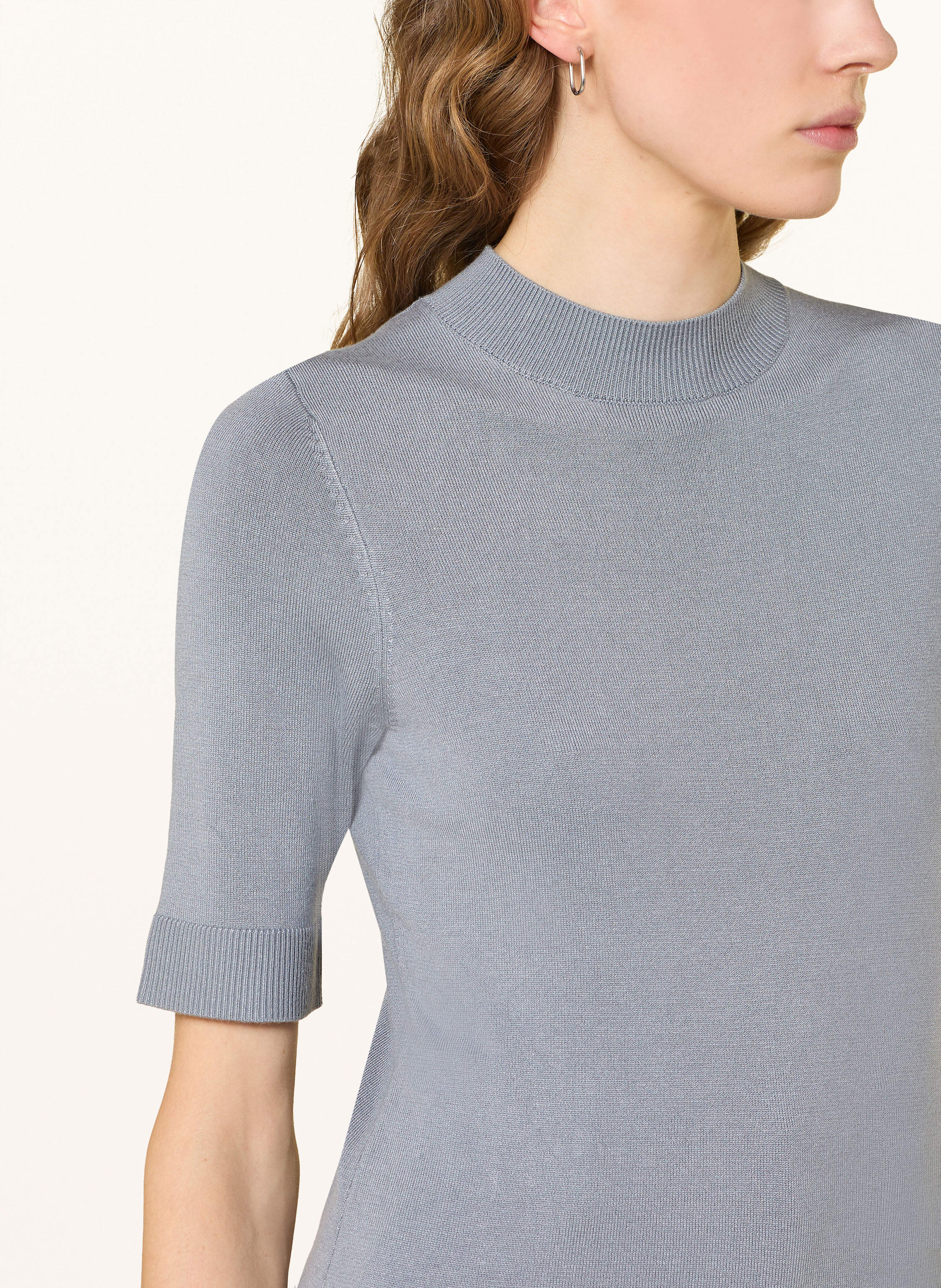 Thumbnail - Comma Strickshirt blau